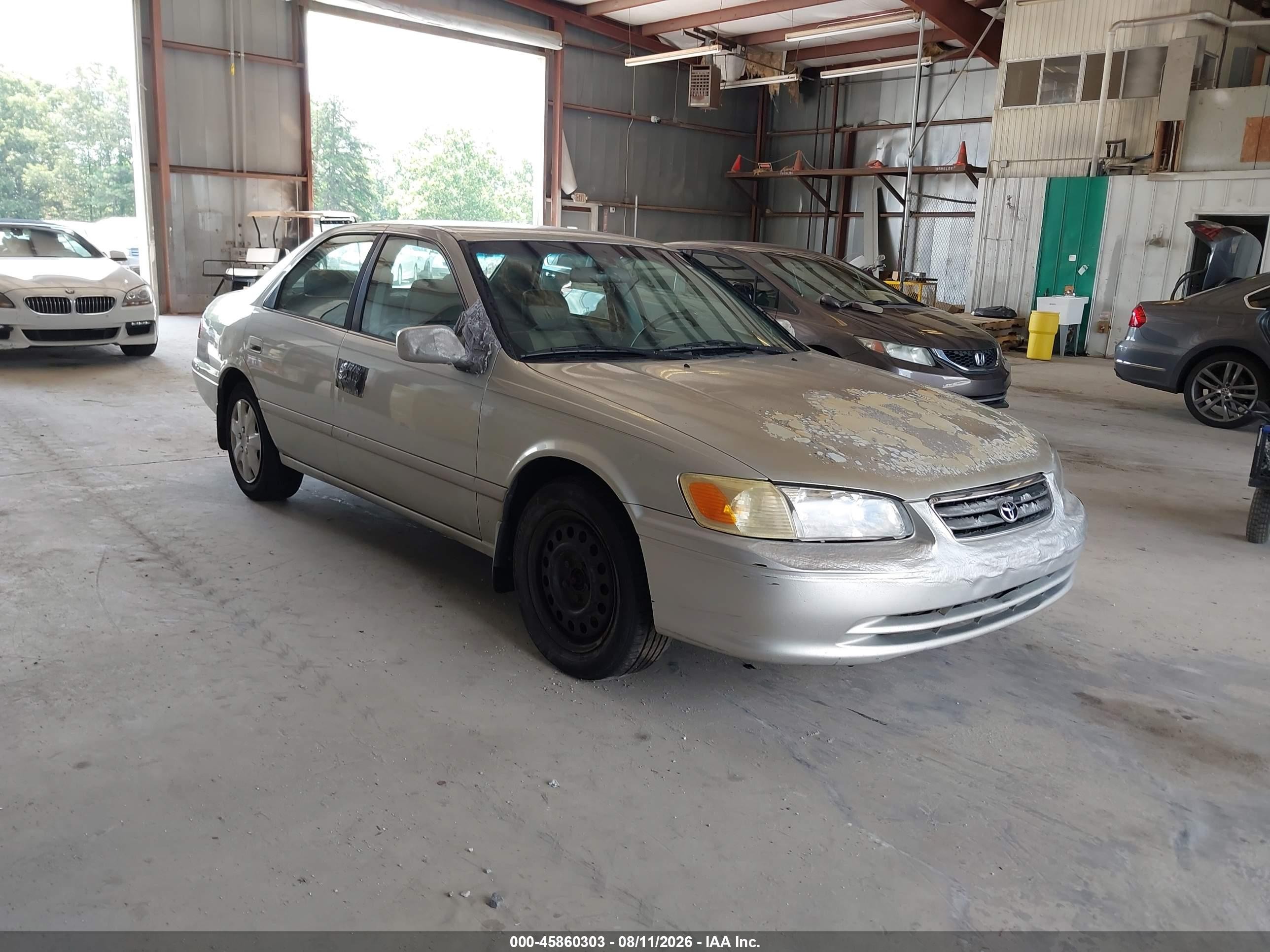 2000 Toyota Camry Le Silver vin: JT2BG22K7Y0492500
