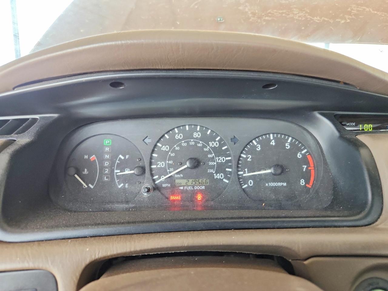 2000 Toyota Camry Le Red vin: JT2BG22K7Y0507643