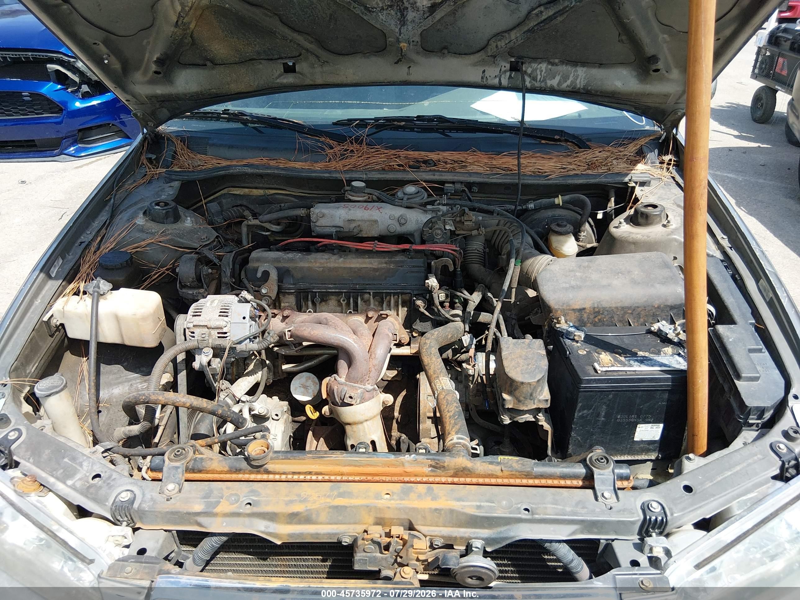 2000 Toyota Camry Le Brown vin: JT2BG22K7Y0524796