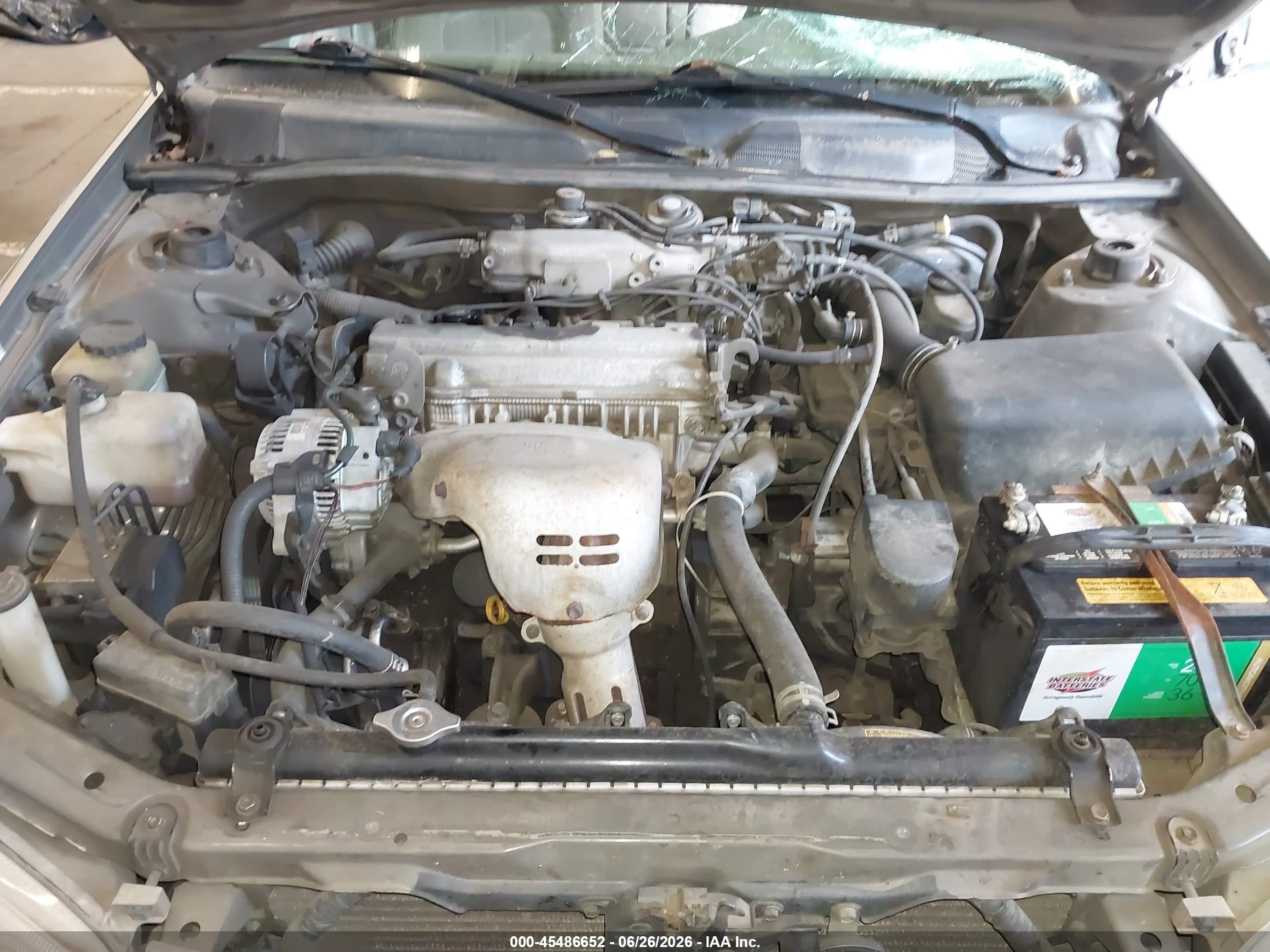 1997 Toyota Camry Le Beige vin: JT2BG22K8V0090819