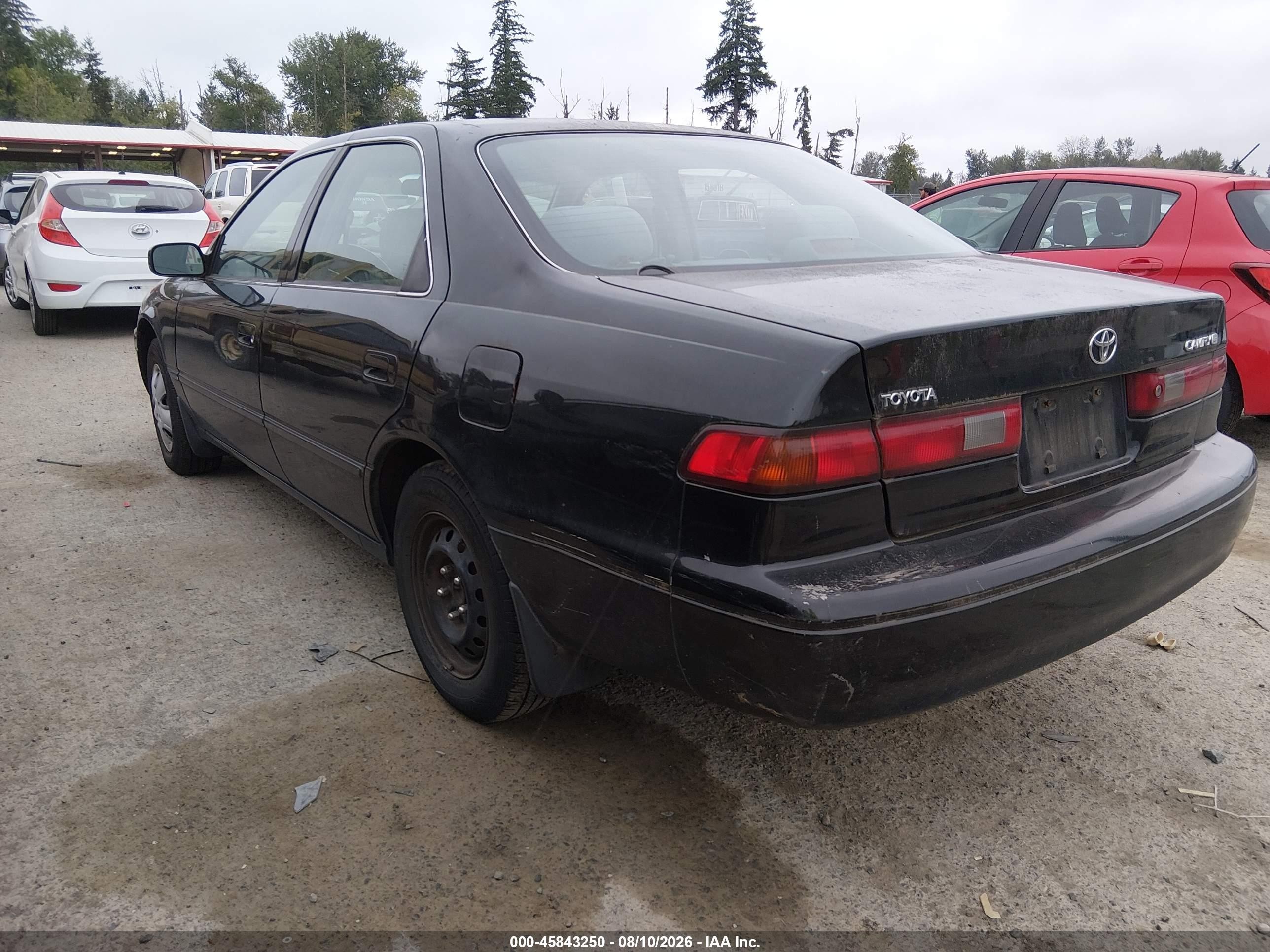 1999 Toyota Camry Le Black vin: JT2BG22K8X0359100