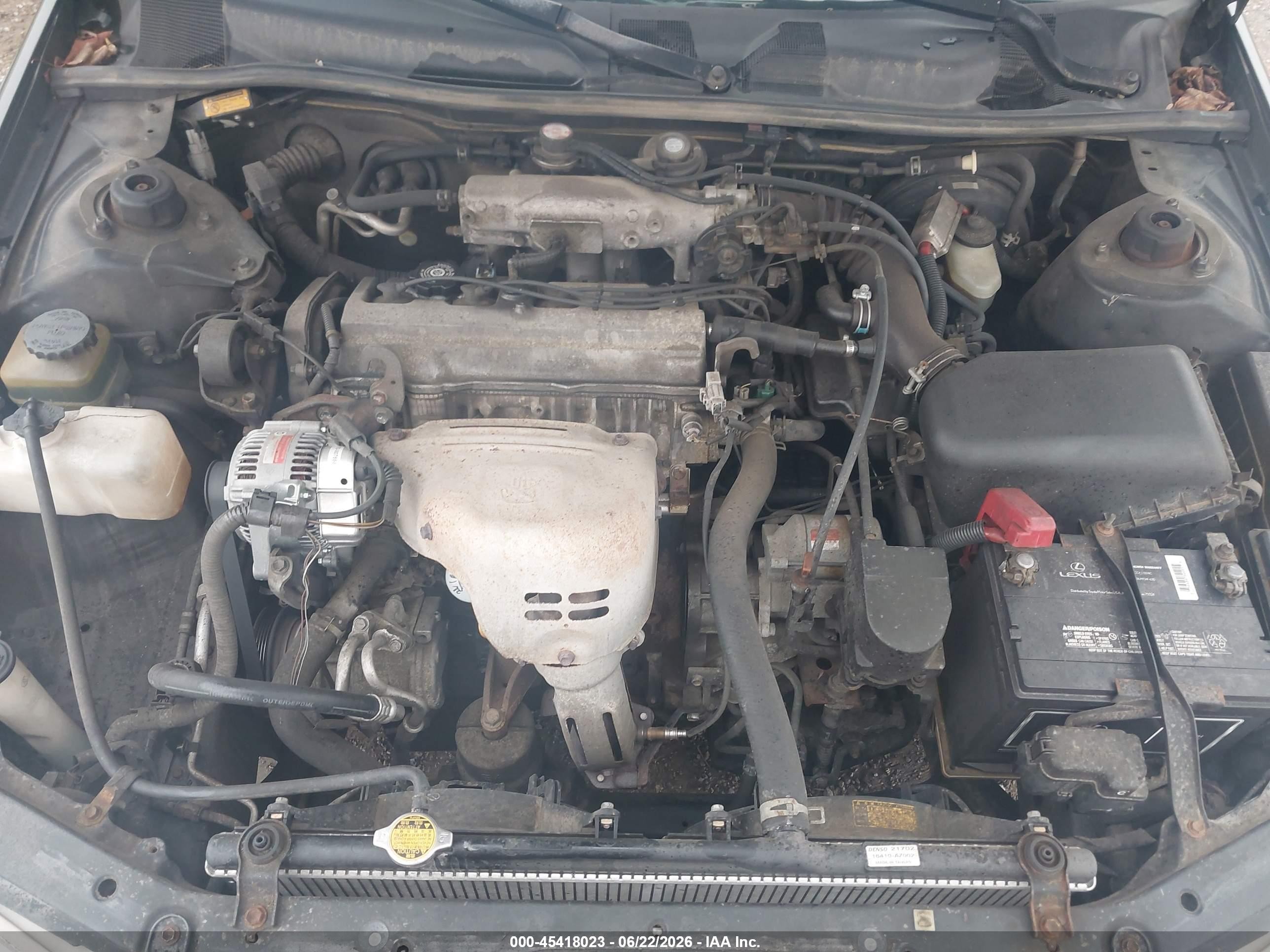 1999 Toyota Camry Le Black vin: JT2BG22K8X0374471