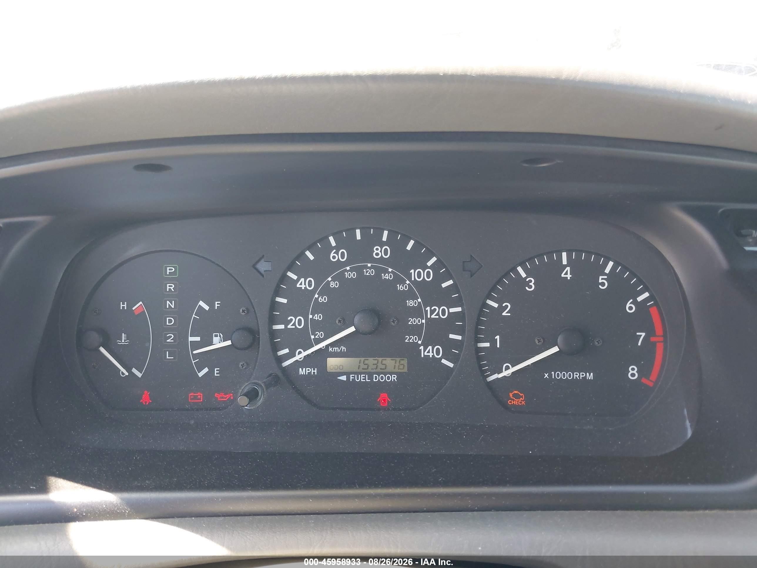 2001 Toyota Camry Le Серый vin: JT2BG22K910606115