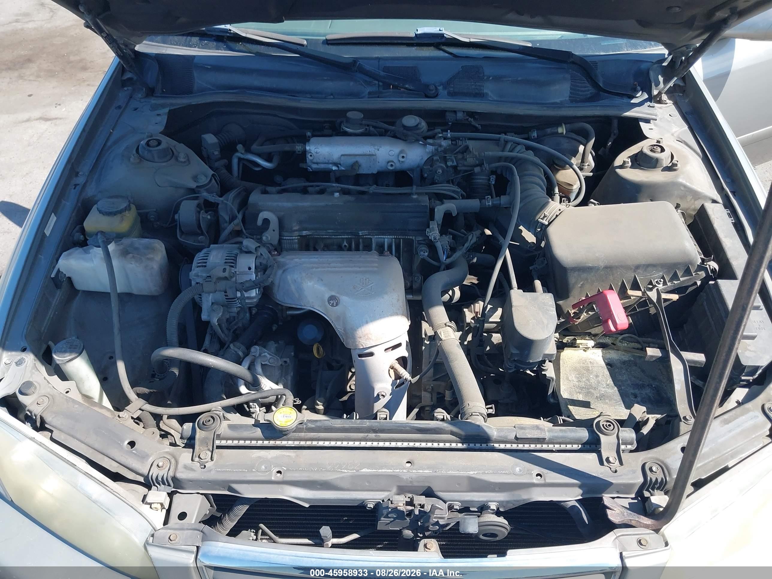 2001 Toyota Camry Le Серый vin: JT2BG22K910606115