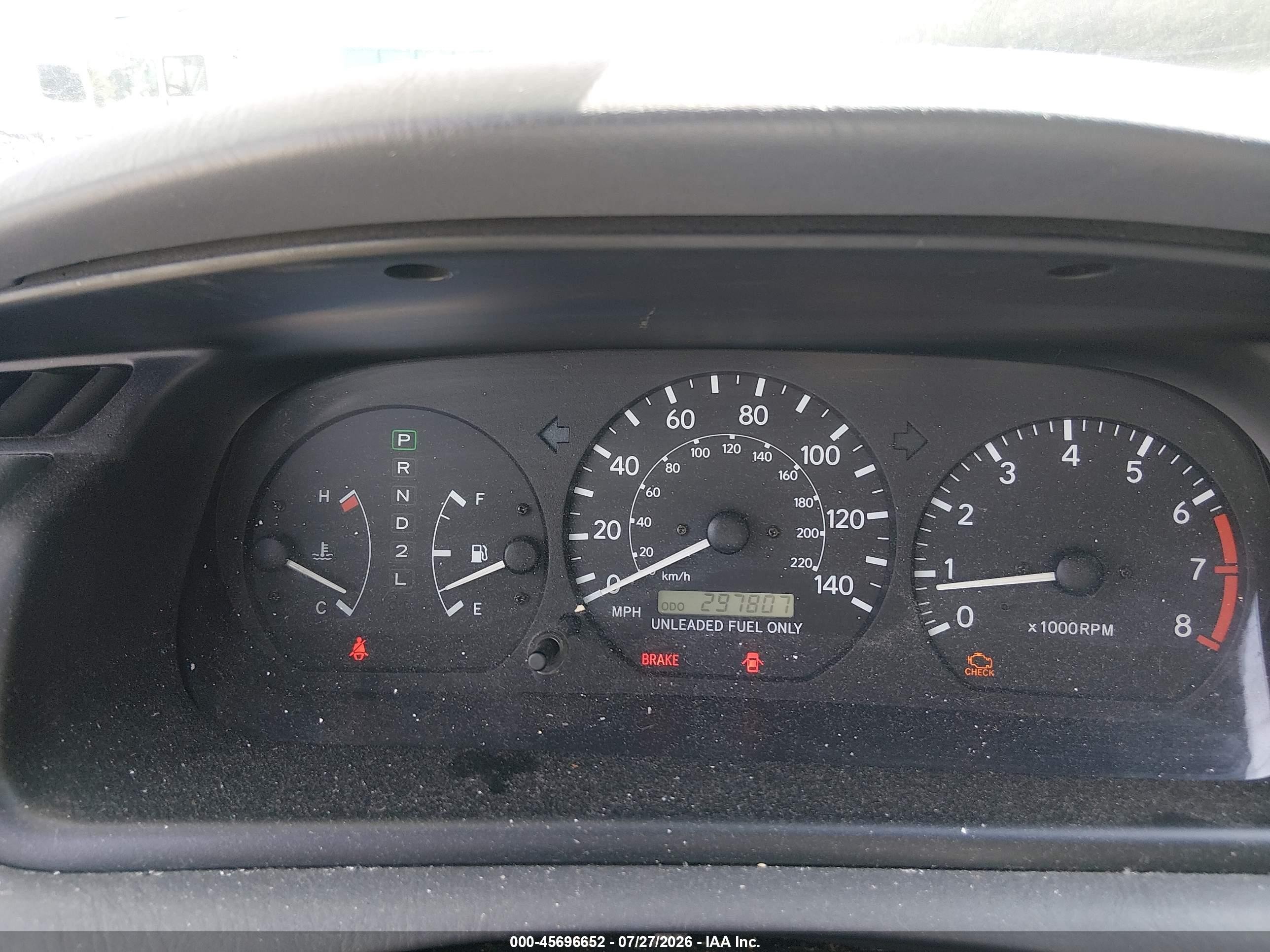 1997 Toyota Camry Le Maroon vin: JT2BG22KXV0057675