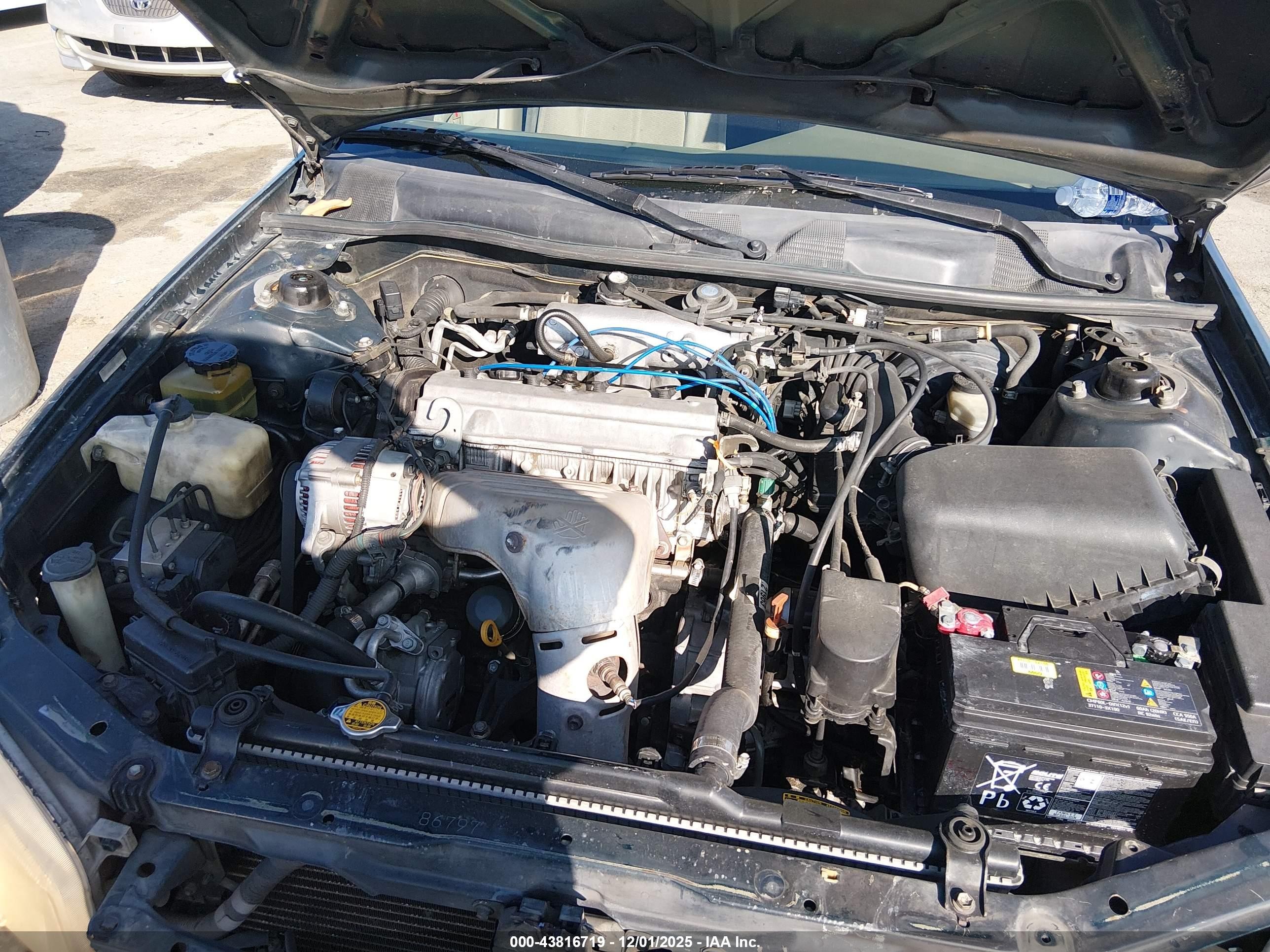 1997 Toyota Camry Le Green vin: JT2BG22KXV0066604