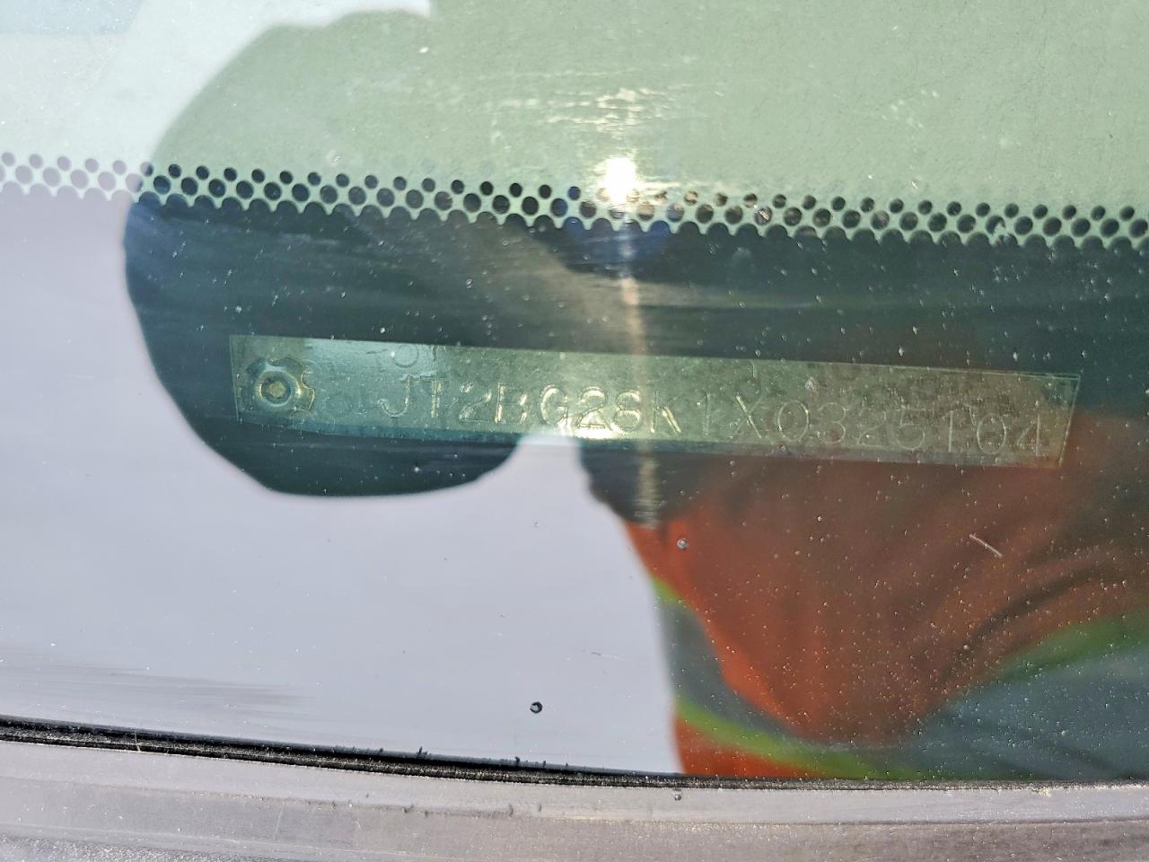 1999 Toyota Camry Le Green vin: JT2BG28K1X0325104