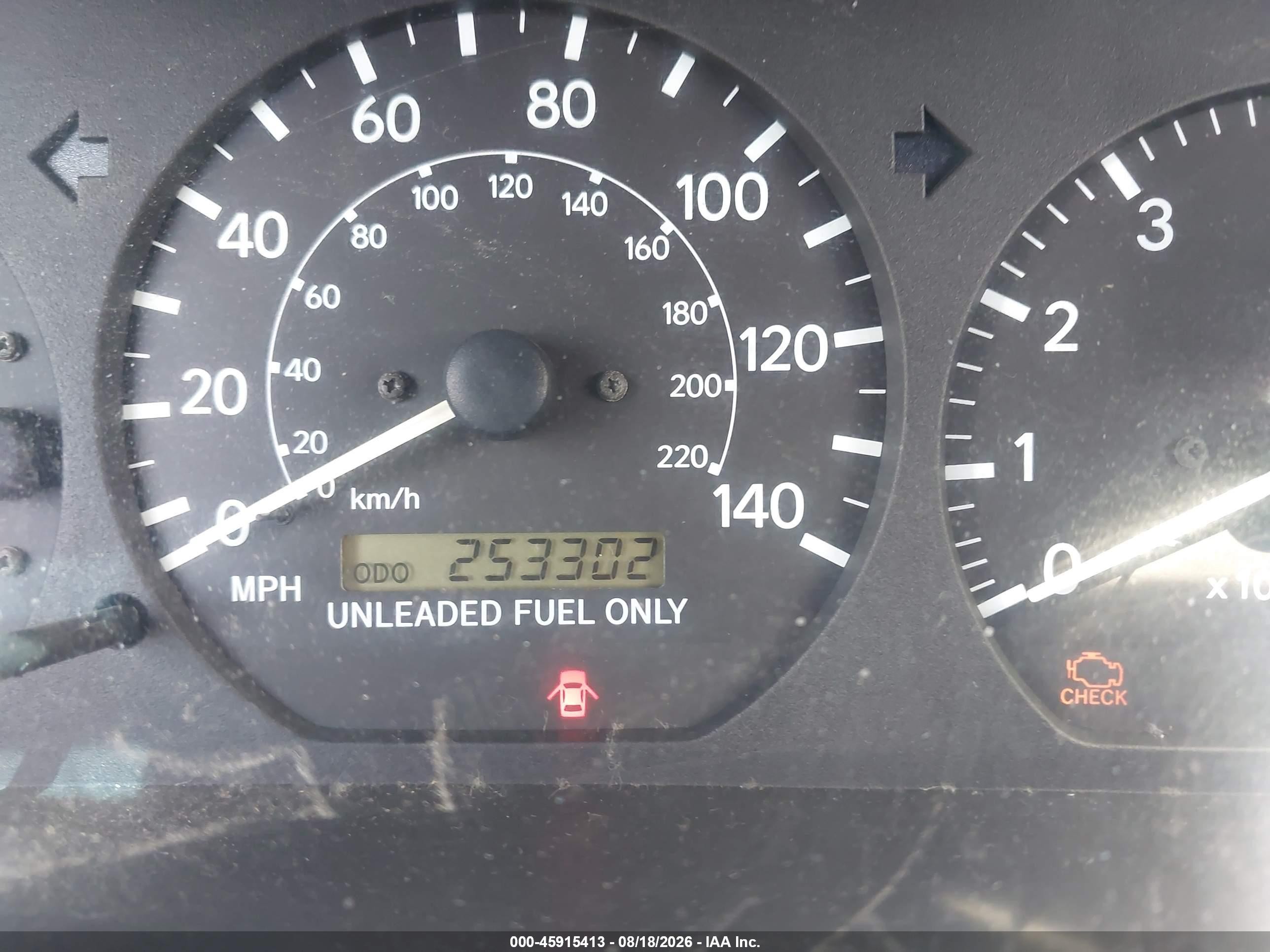 1998 Toyota Camry Le Золотой vin: JT2BG28K7W0215964