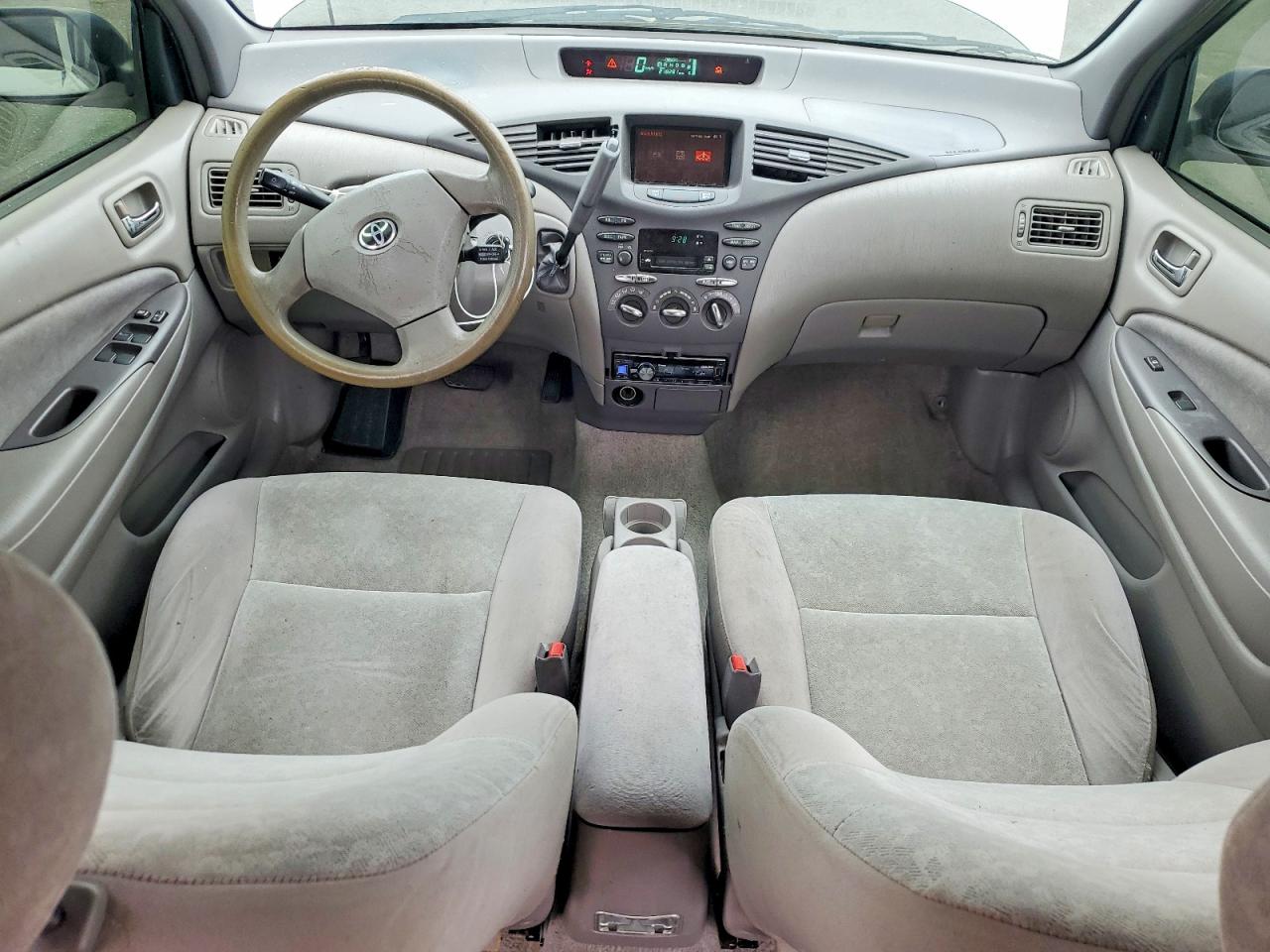 2002 Toyota Prius Base White vin: JT2BK12U020059683