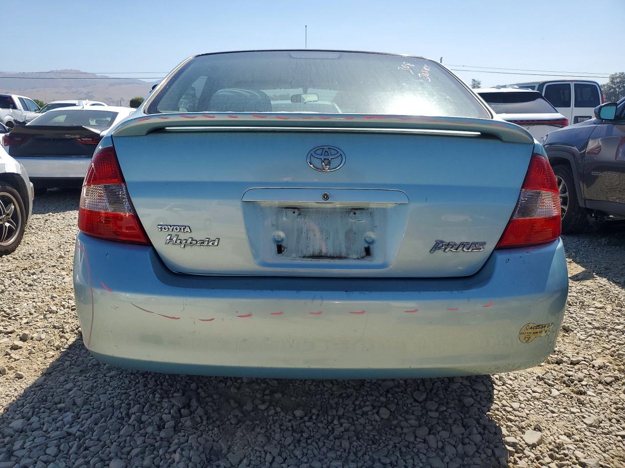 2001 Toyota Prius Base Blue vin: JT2BK12U110006876