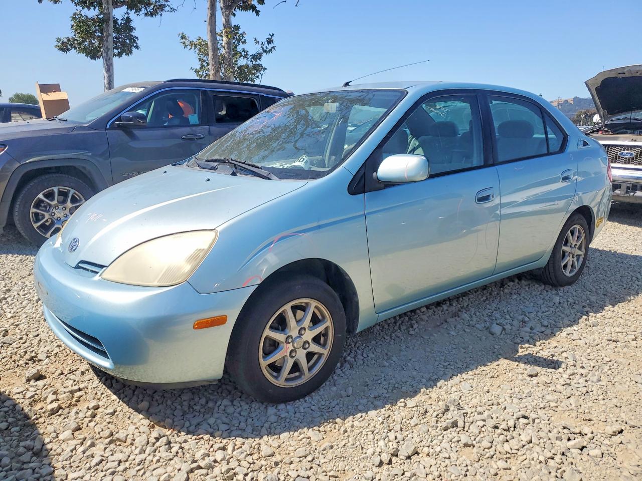 2001 Toyota Prius Base Blue vin: JT2BK12U110006876