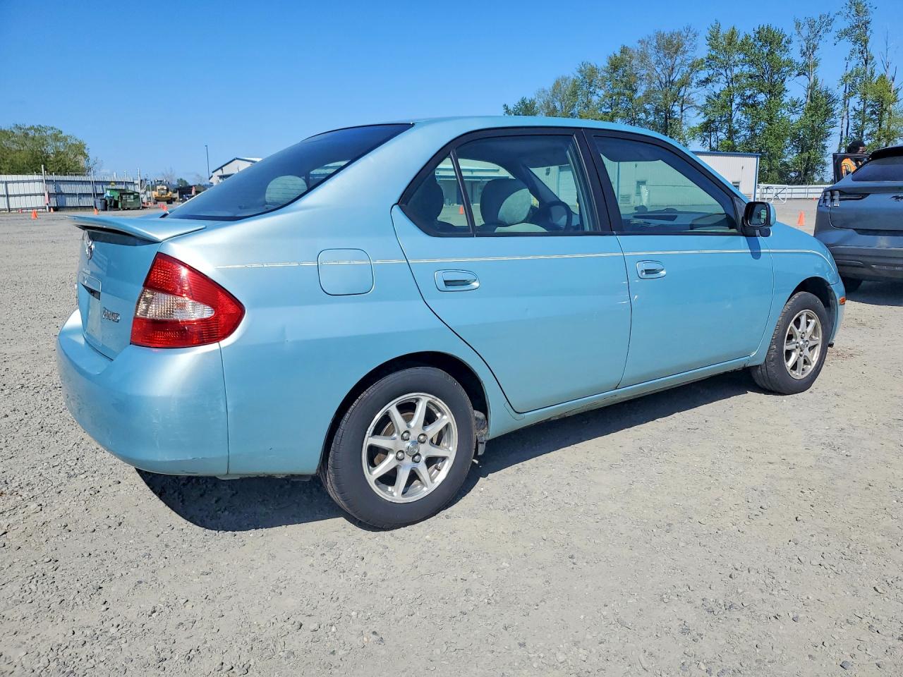 2001 Toyota Prius Base Blue vin: JT2BK12U210014744