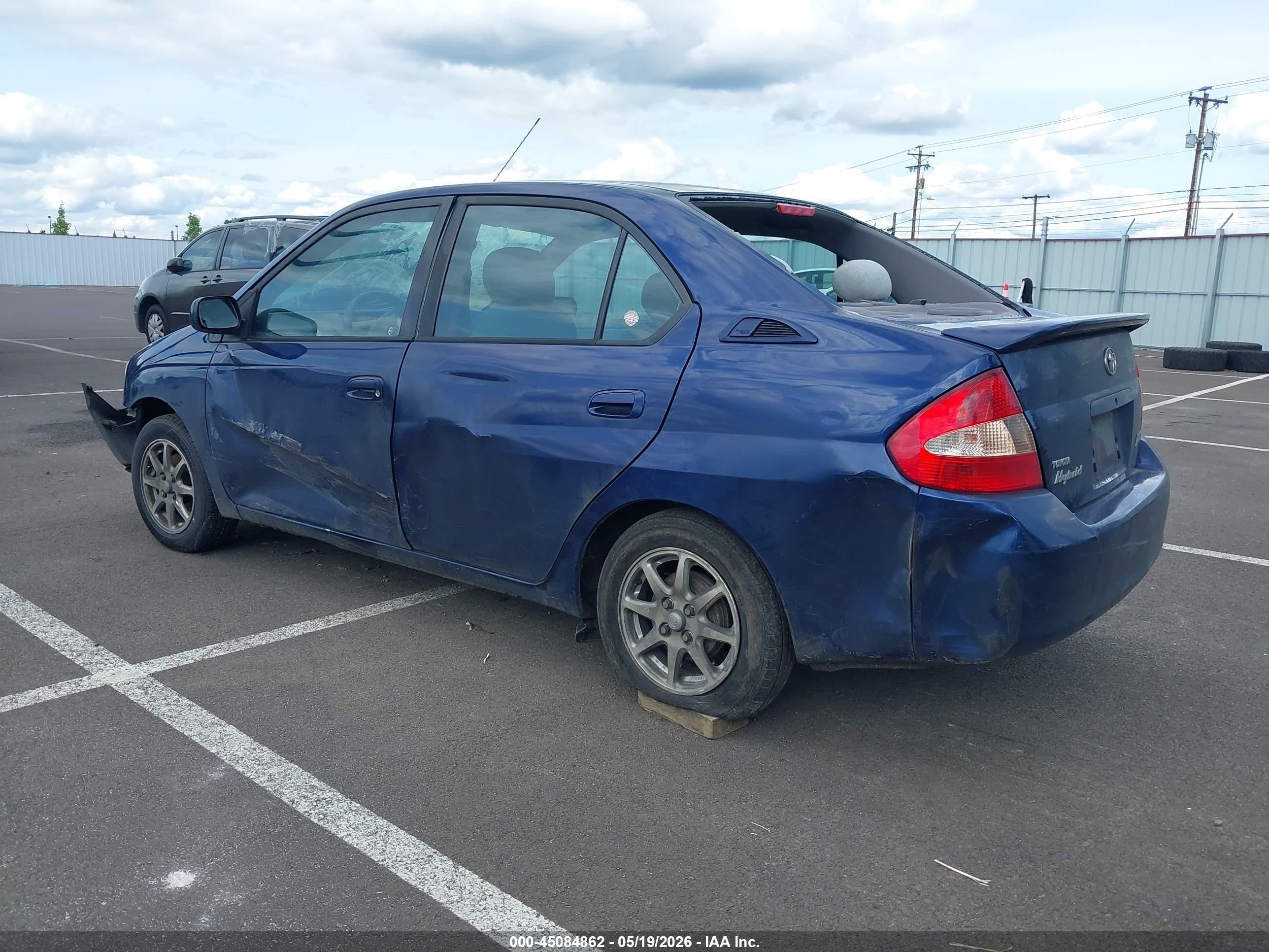 2002 Toyota Prius   Blue vin: JT2BK12U220045753