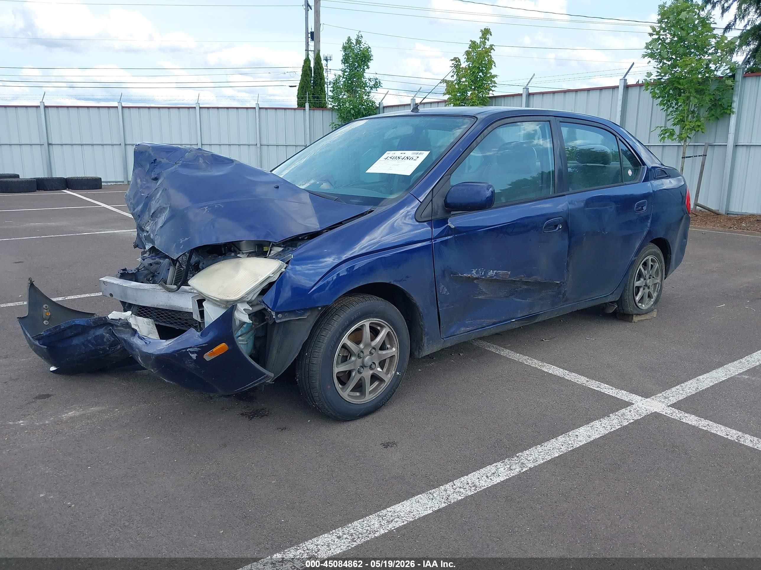 2002 Toyota Prius   Blue vin: JT2BK12U220045753