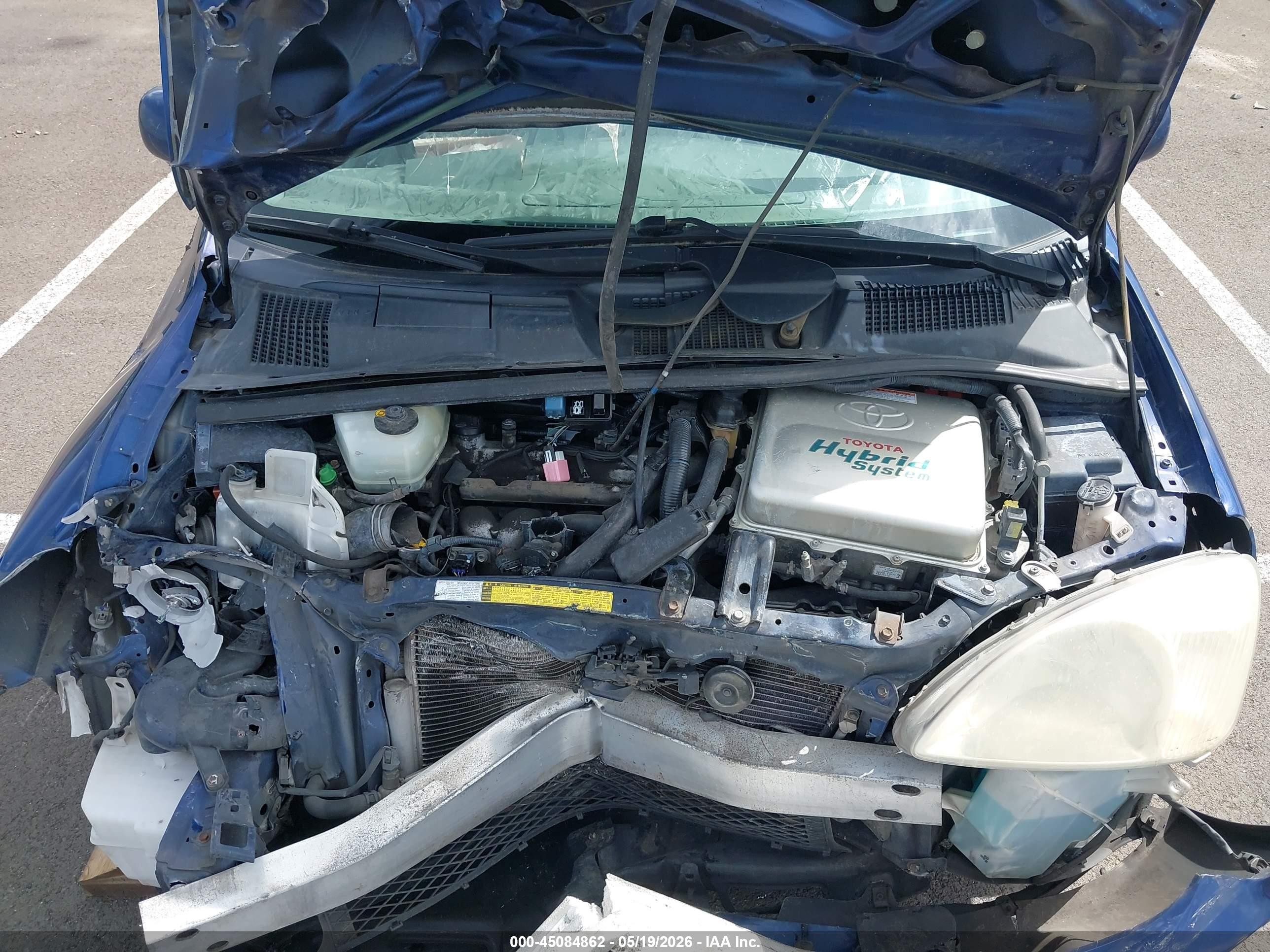 2002 Toyota Prius   Blue vin: JT2BK12U220045753