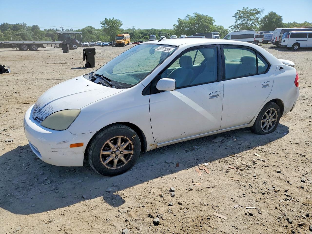 2002 Toyota Prius Base Белый vin: JT2BK12U220068272