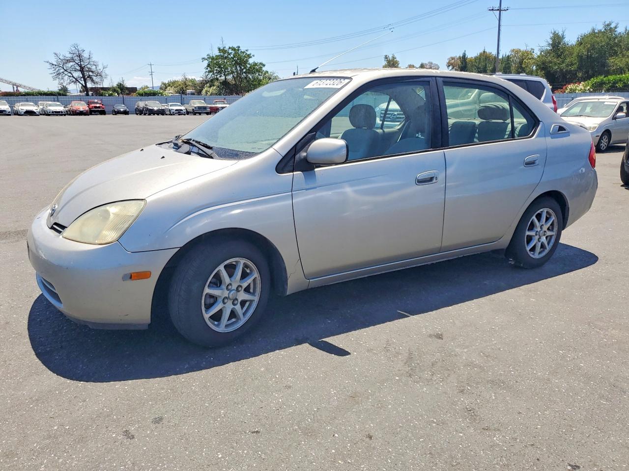 2001 Toyota Prius Base Silver vin: JT2BK12U310006877