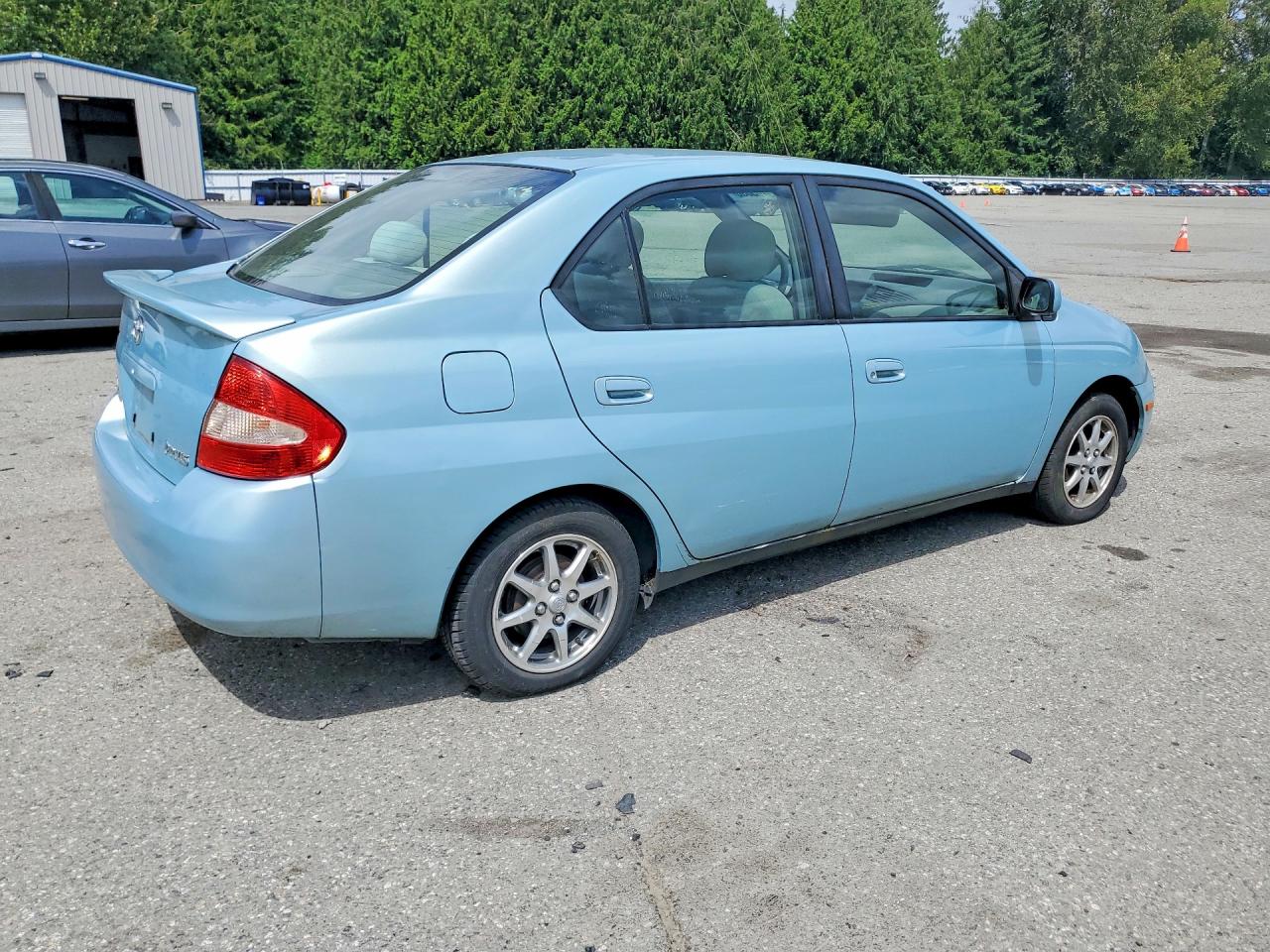 2001 Toyota Prius Blue vin: JT2BK12U310021430
