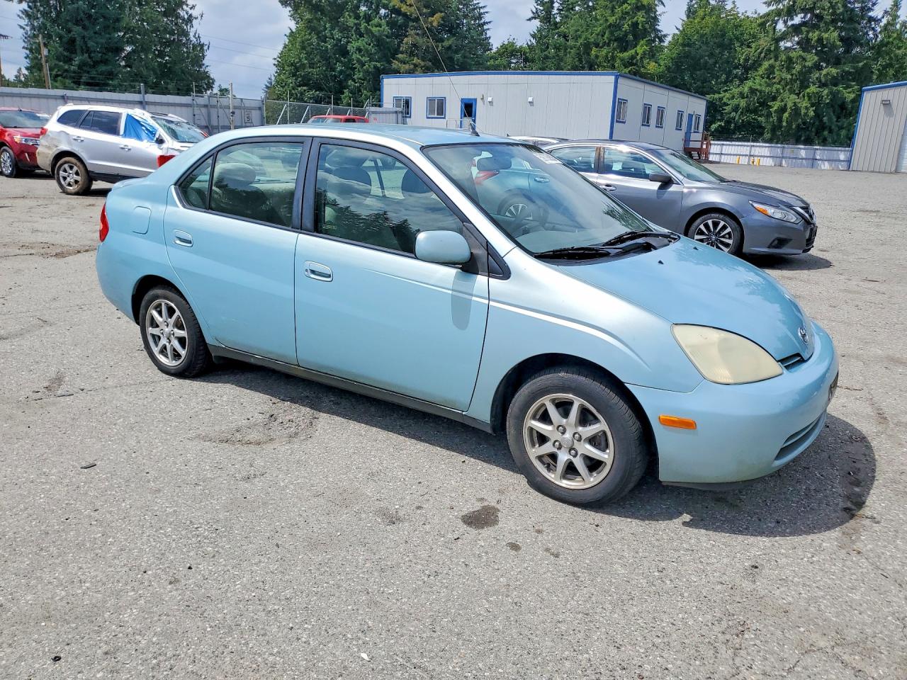 2001 Toyota Prius Blue vin: JT2BK12U310021430