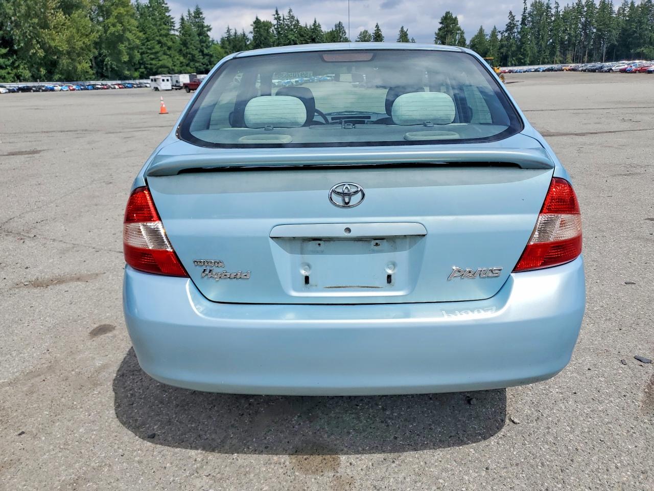 2001 Toyota Prius Blue vin: JT2BK12U310021430