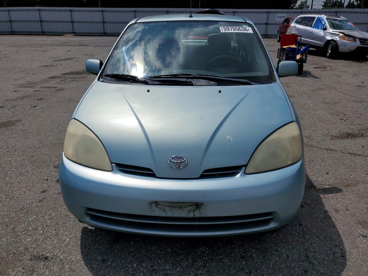 2001 Toyota Prius Blue vin: JT2BK12U310021430