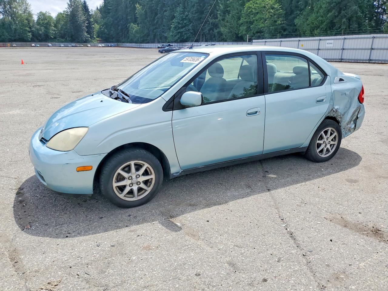 2001 Toyota Prius Blue vin: JT2BK12U310021430