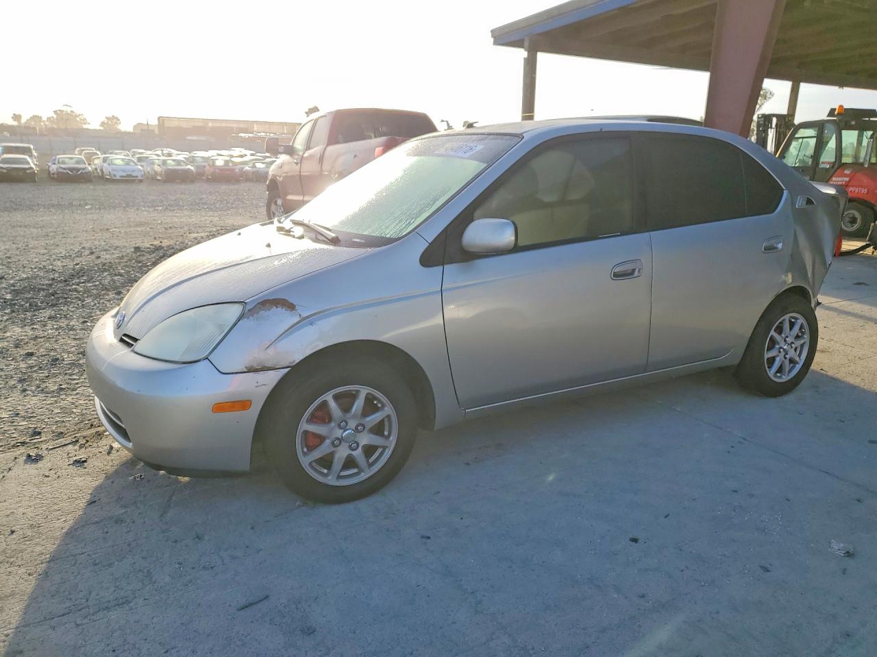 2001 Toyota Prius Base Silver vin: JT2BK12U310029057