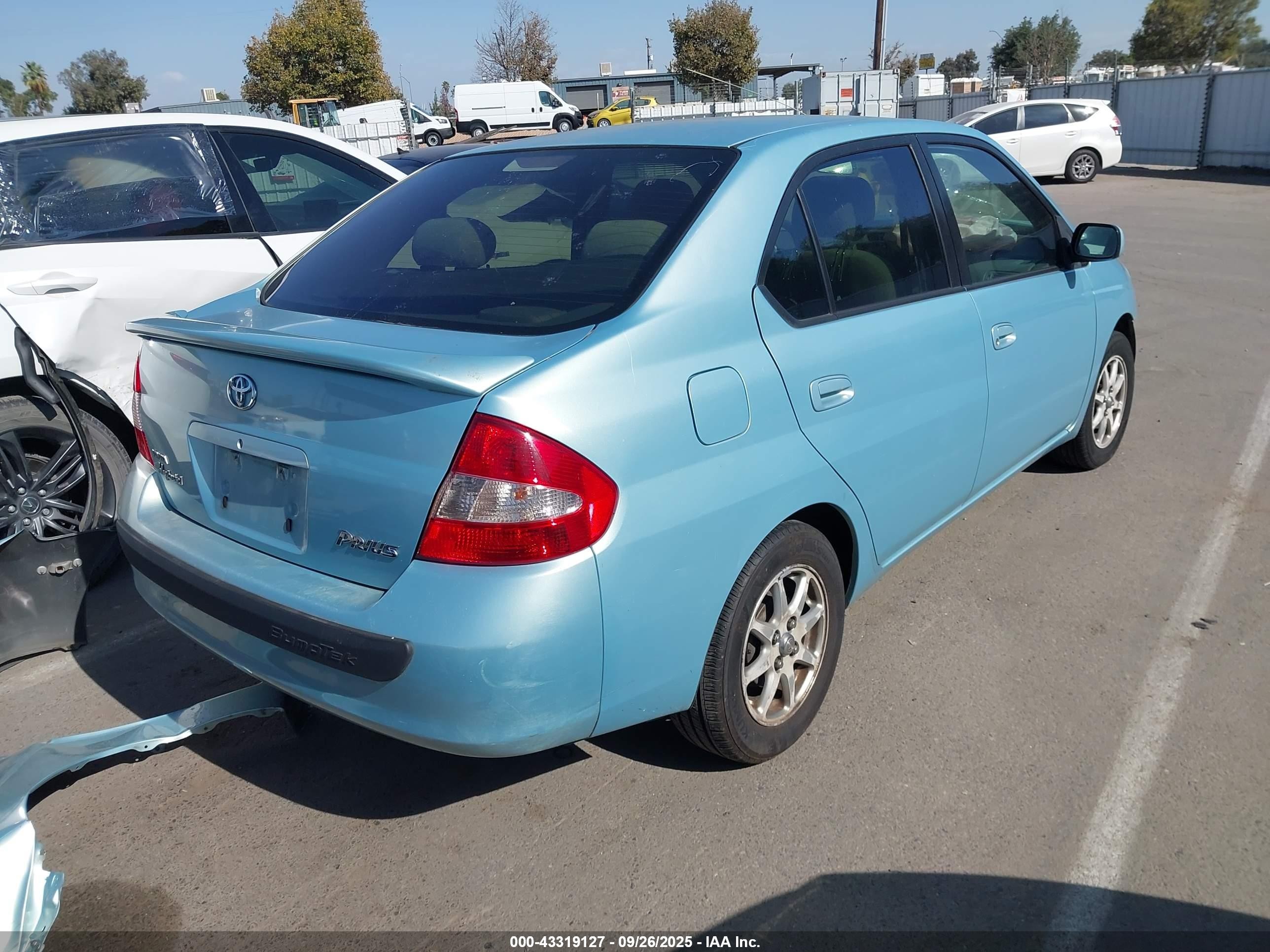 2002 Toyota Prius   Green vin: JT2BK12U420048346