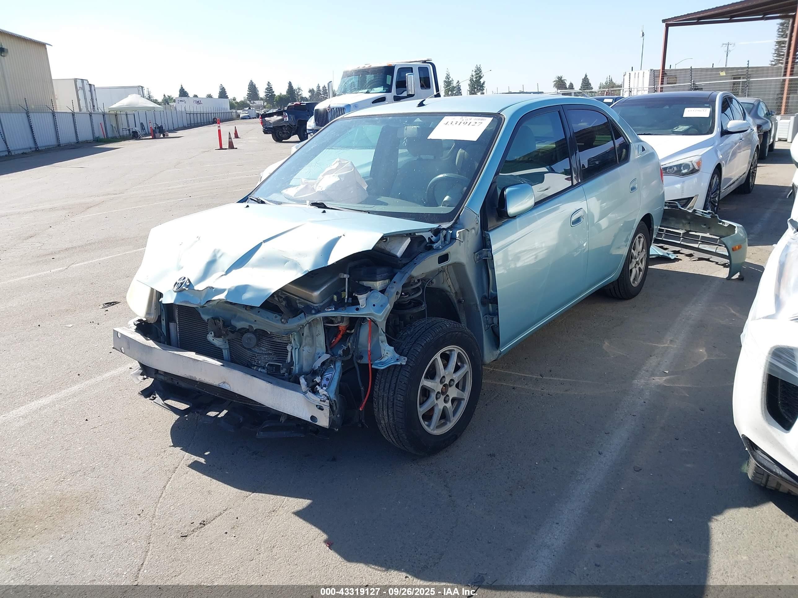 2002 Toyota Prius   Green vin: JT2BK12U420048346