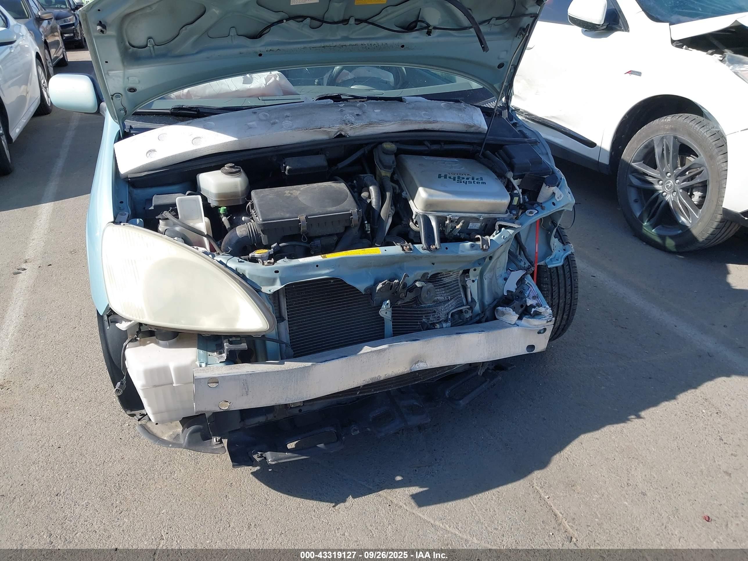 2002 Toyota Prius   Green vin: JT2BK12U420048346