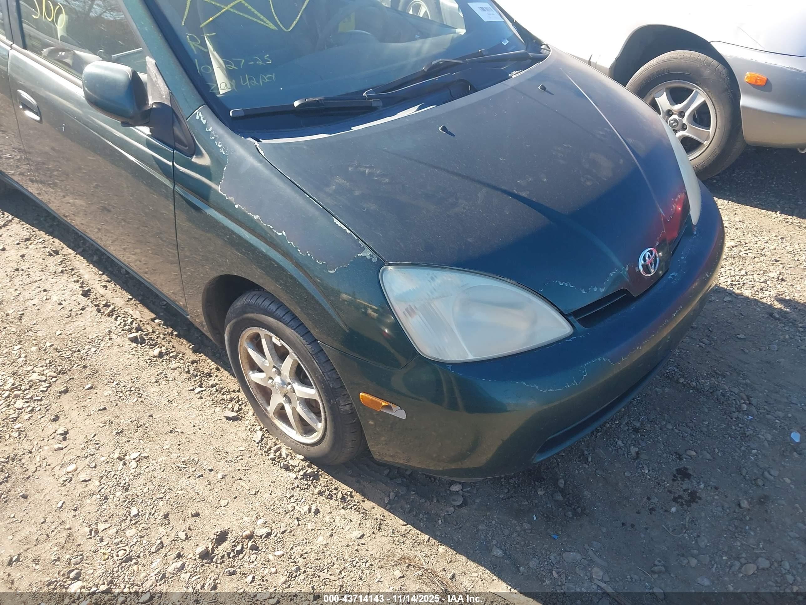 2001 Toyota Prius   Green vin: JT2BK12U510018836