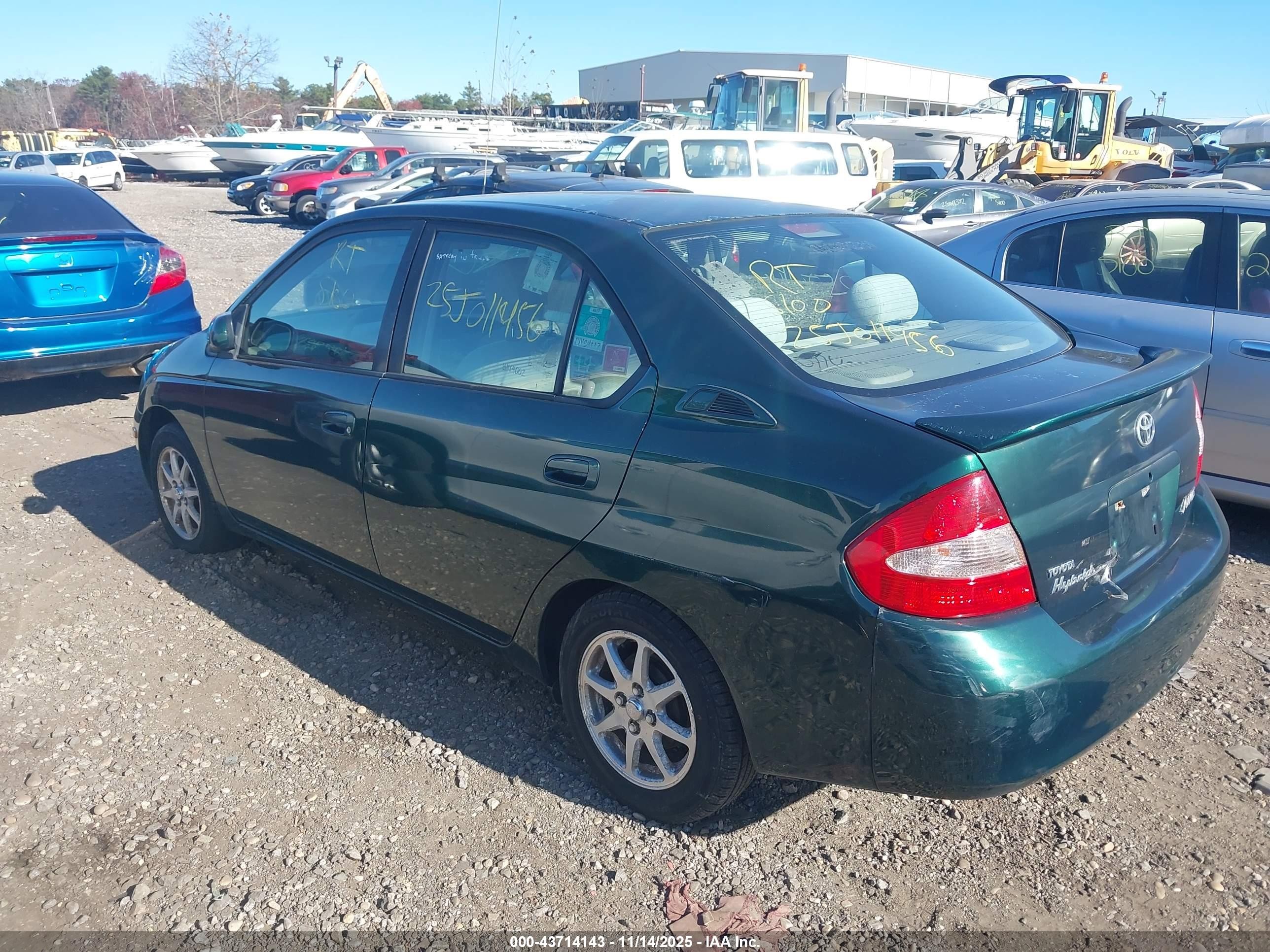 2001 Toyota Prius   Green vin: JT2BK12U510018836