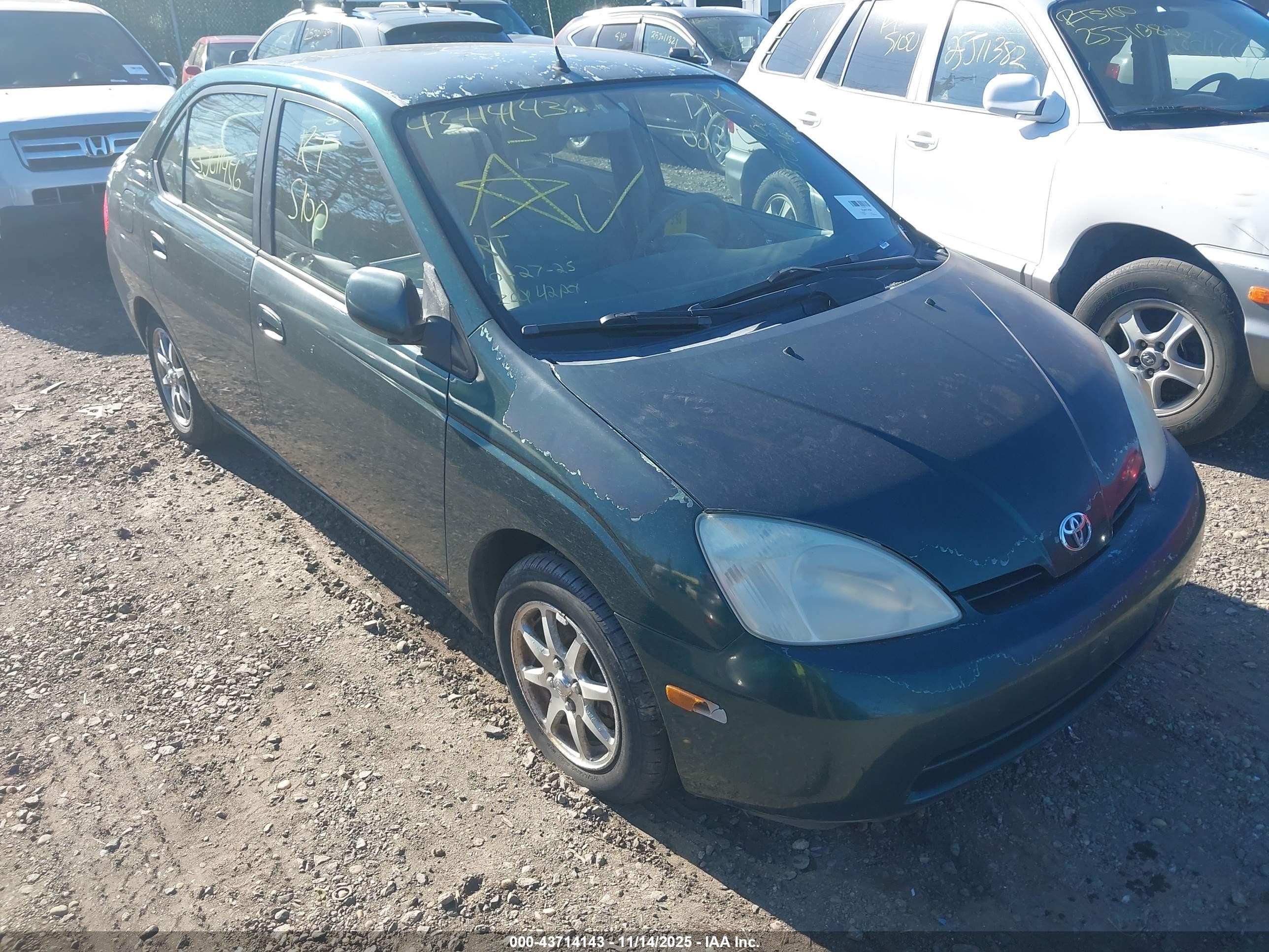 2001 Toyota Prius   Green vin: JT2BK12U510018836
