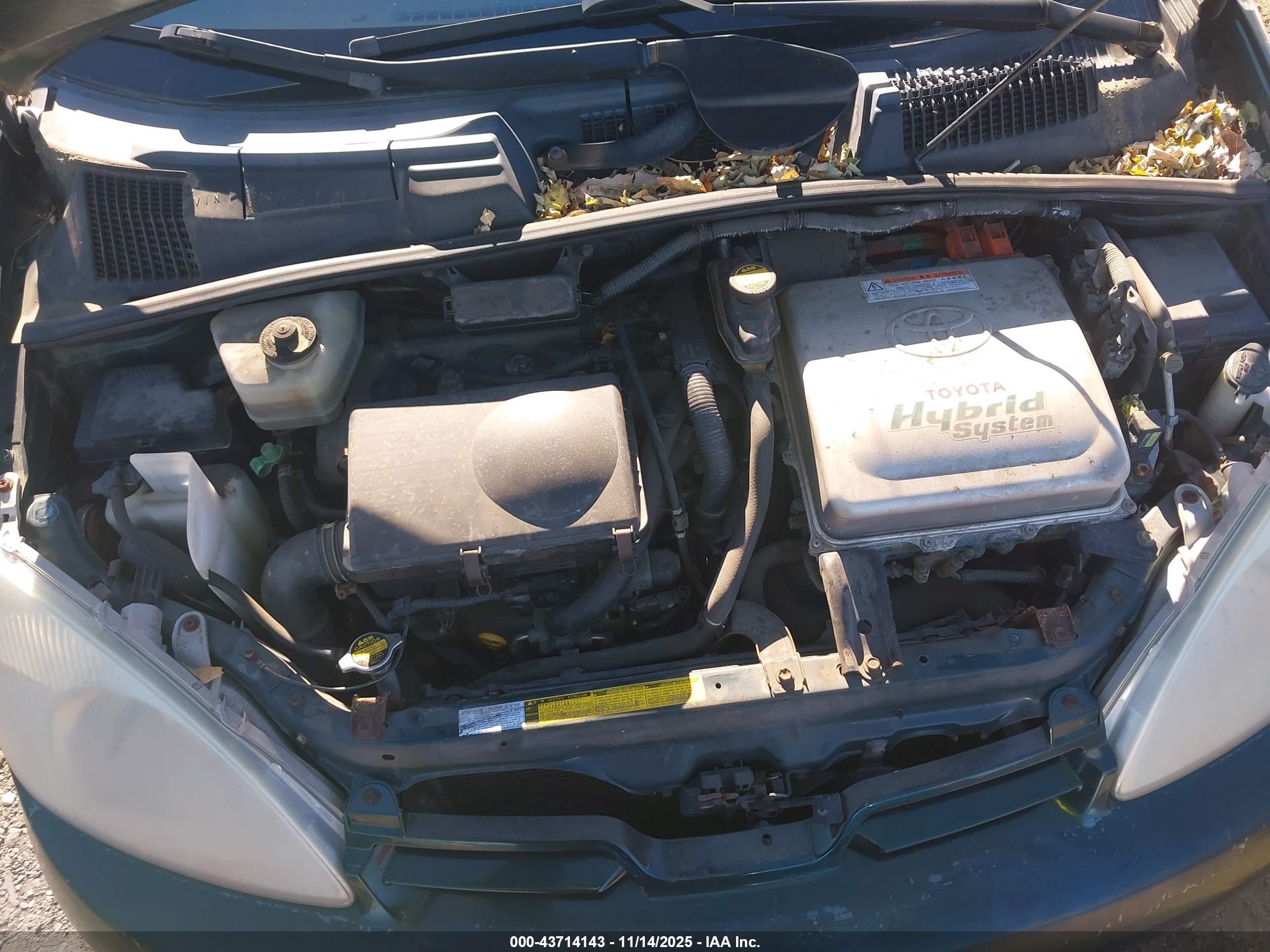 2001 Toyota Prius   Green vin: JT2BK12U510018836