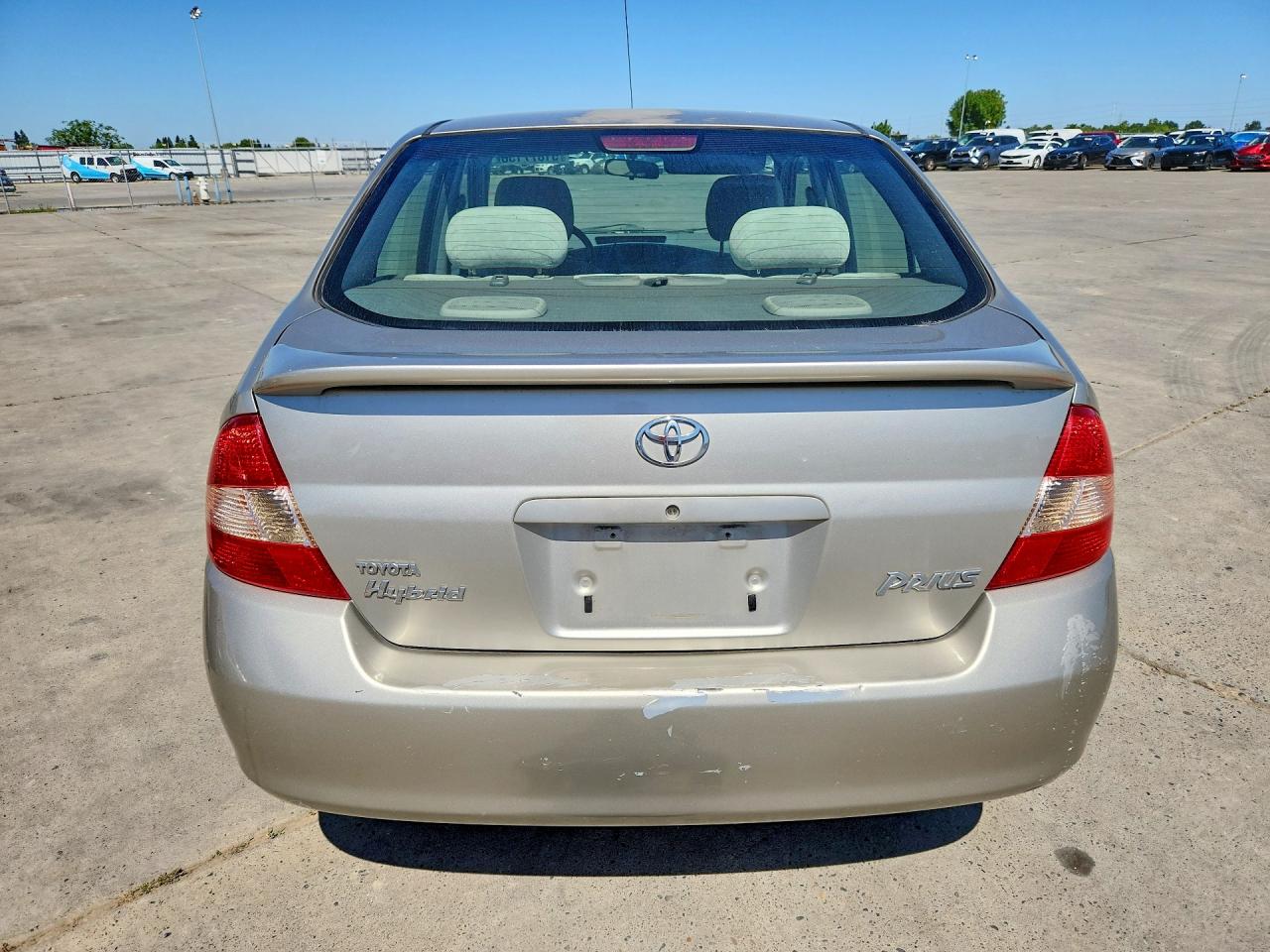 2001 Toyota Prius Base Silver vin: JT2BK12U510032204