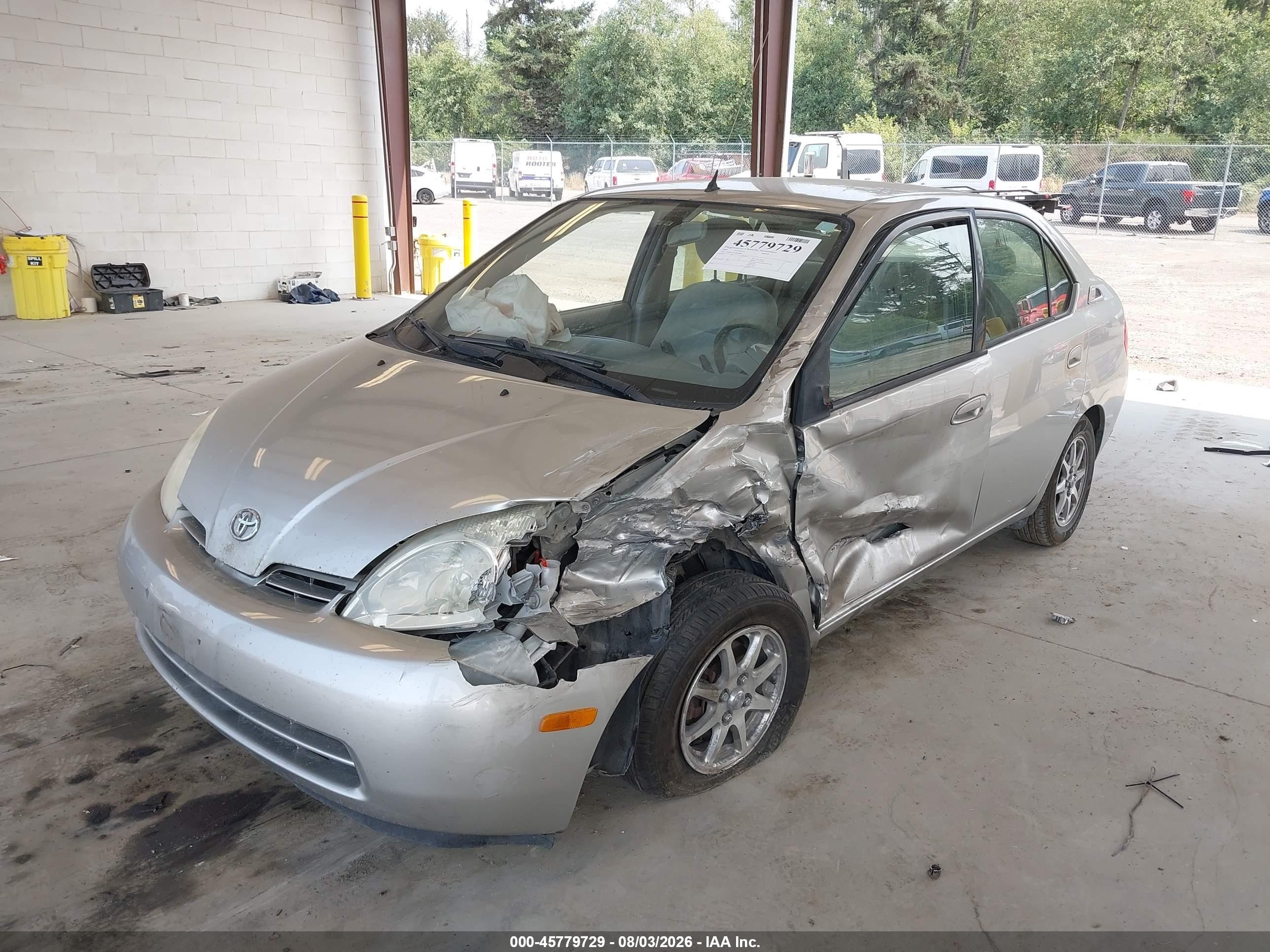 2001 Toyota Prius   Silver vin: JT2BK12U610018005