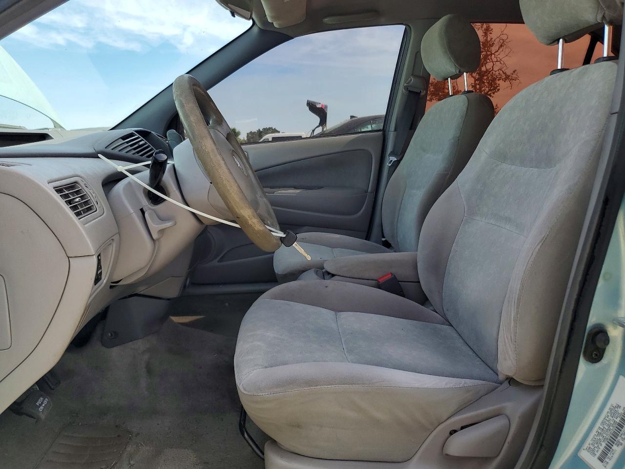 2001 Toyota Prius Base Turquoise vin: JT2BK12U610035399