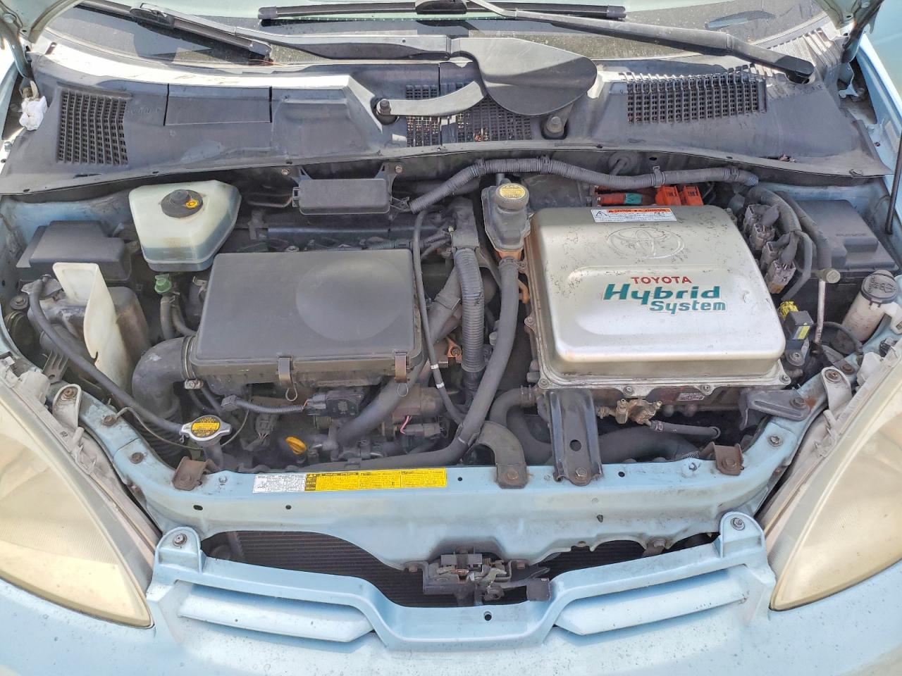 2001 Toyota Prius Base Turquoise vin: JT2BK12U610035399