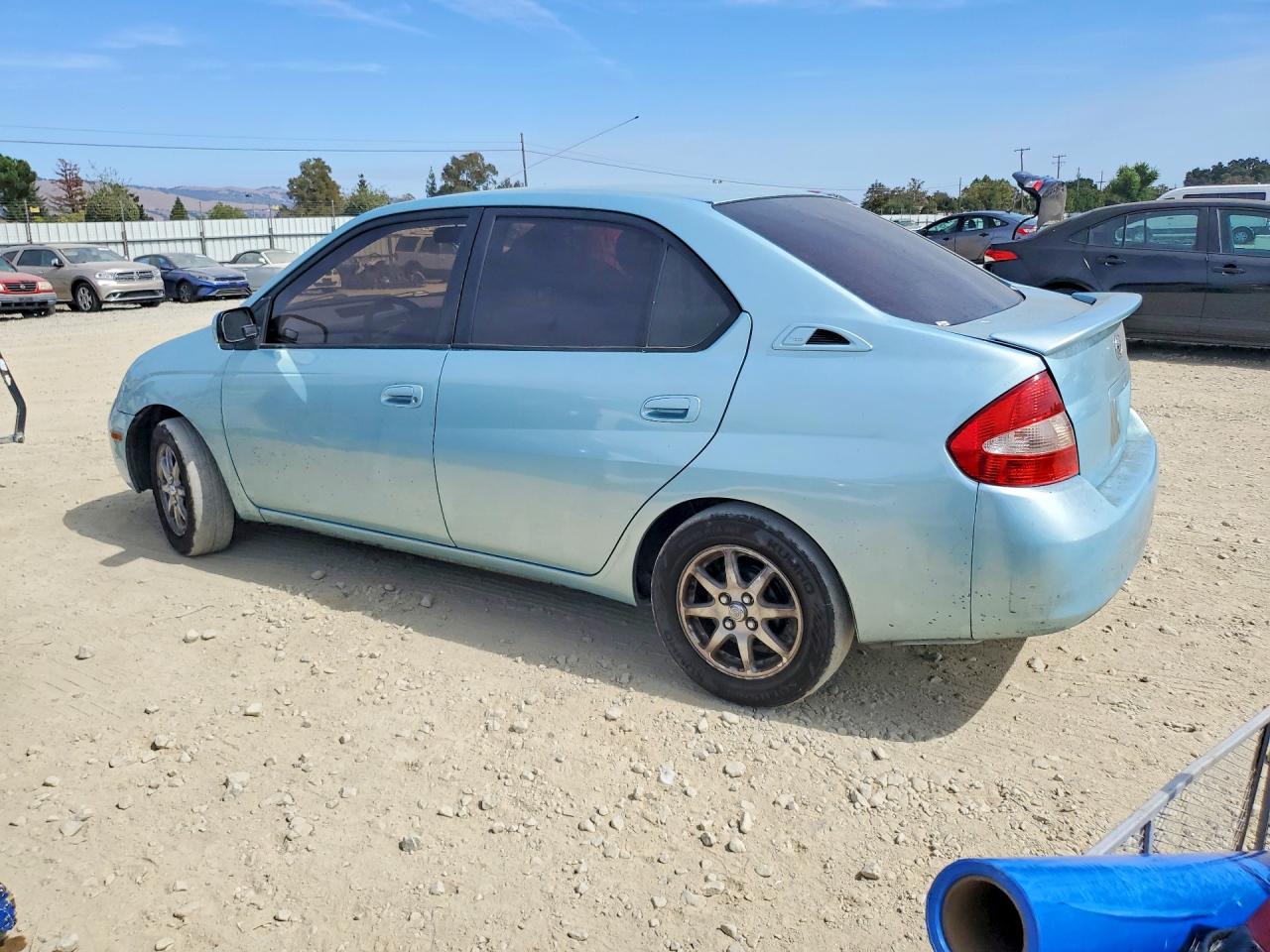 2001 Toyota Prius Base Turquoise vin: JT2BK12U610035399