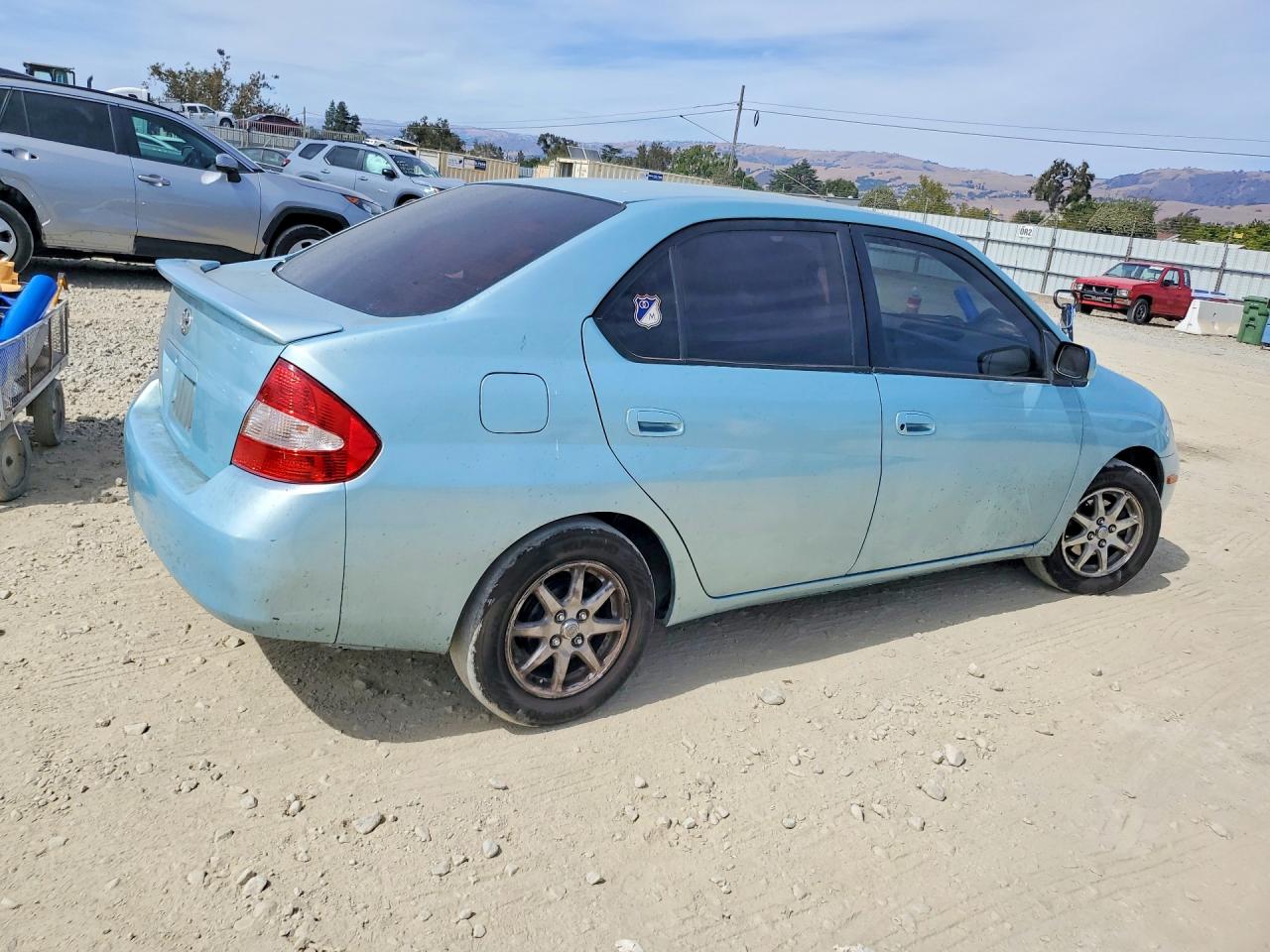 2001 Toyota Prius Base Turquoise vin: JT2BK12U610035399