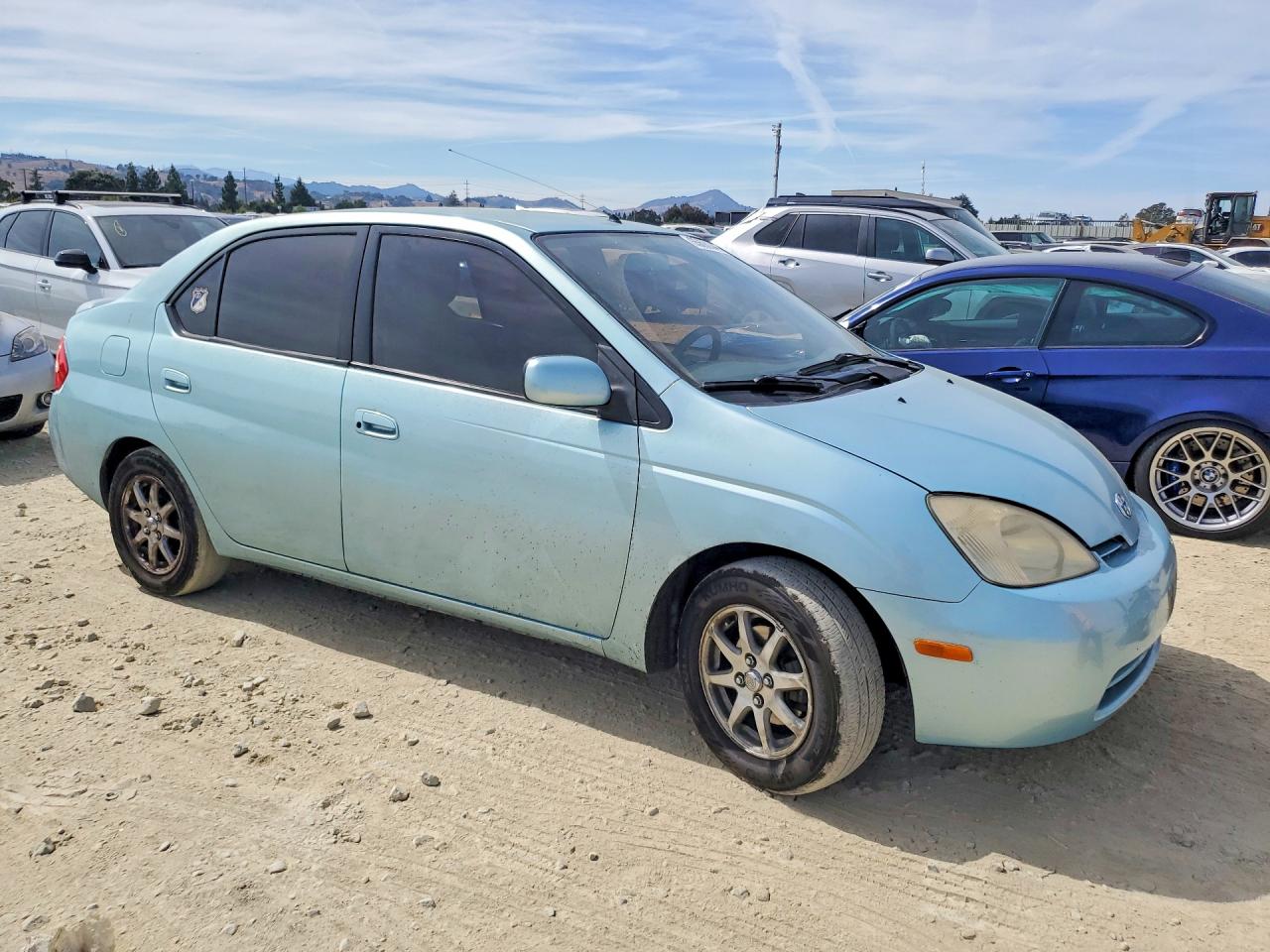 2001 Toyota Prius Base Turquoise vin: JT2BK12U610035399