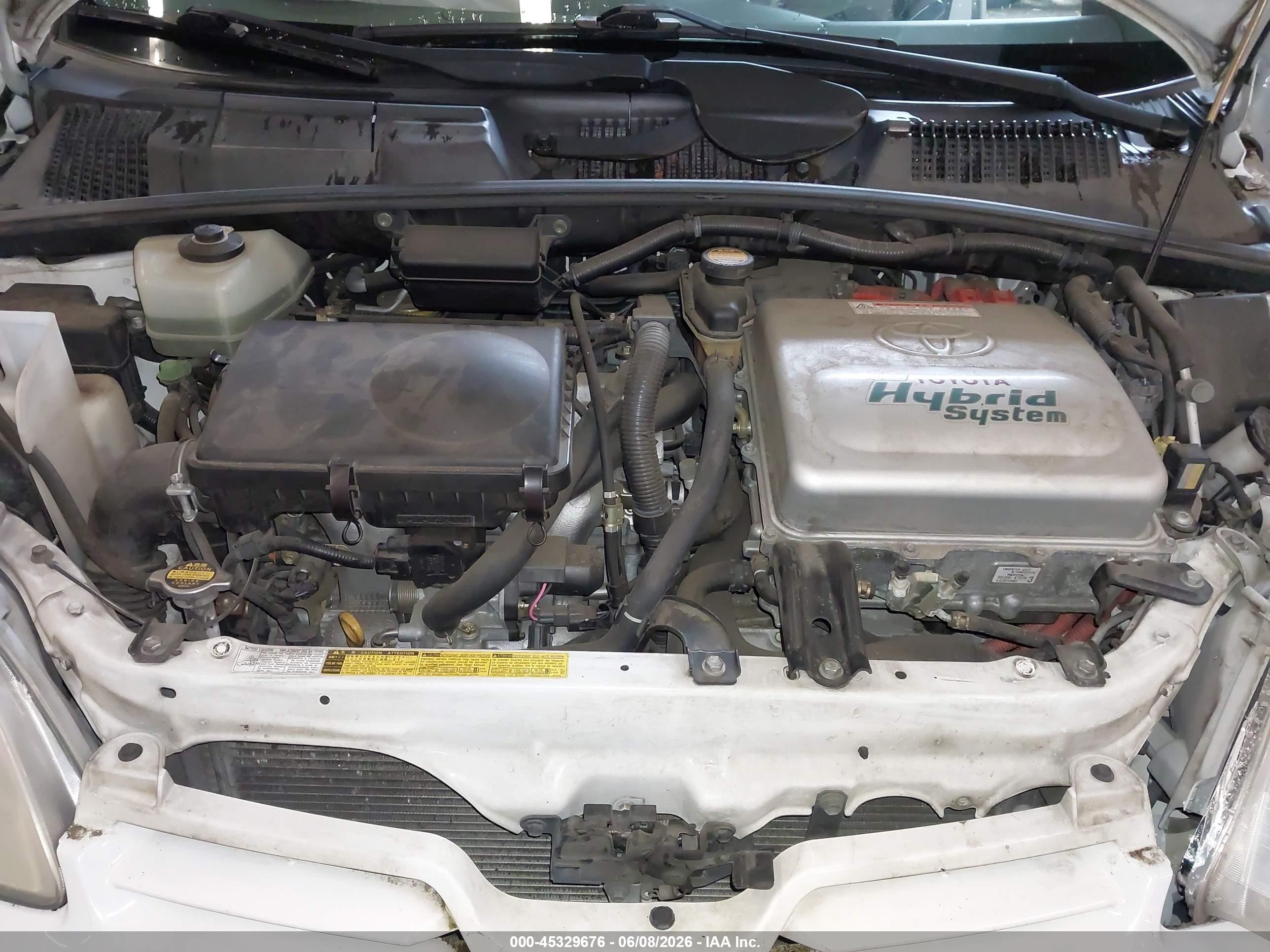 2003 Toyota Prius   White vin: JT2BK12U630070253