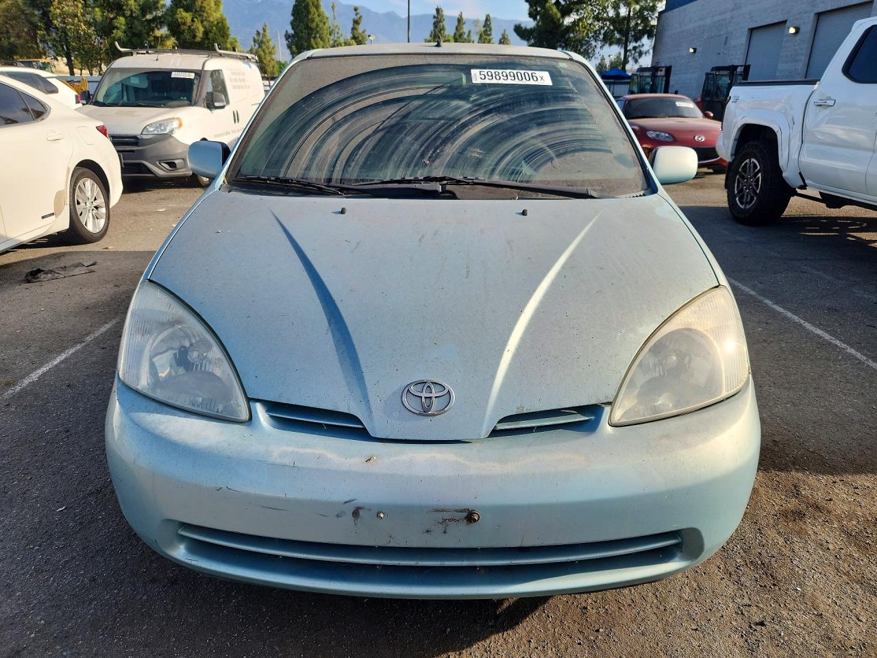 2001 Toyota Prius Base Blue vin: JT2BK12U710021530