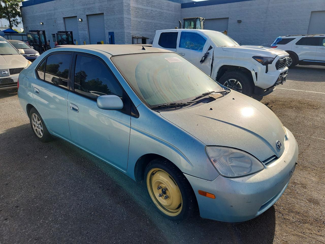 2001 Toyota Prius Base Blue vin: JT2BK12U710021530