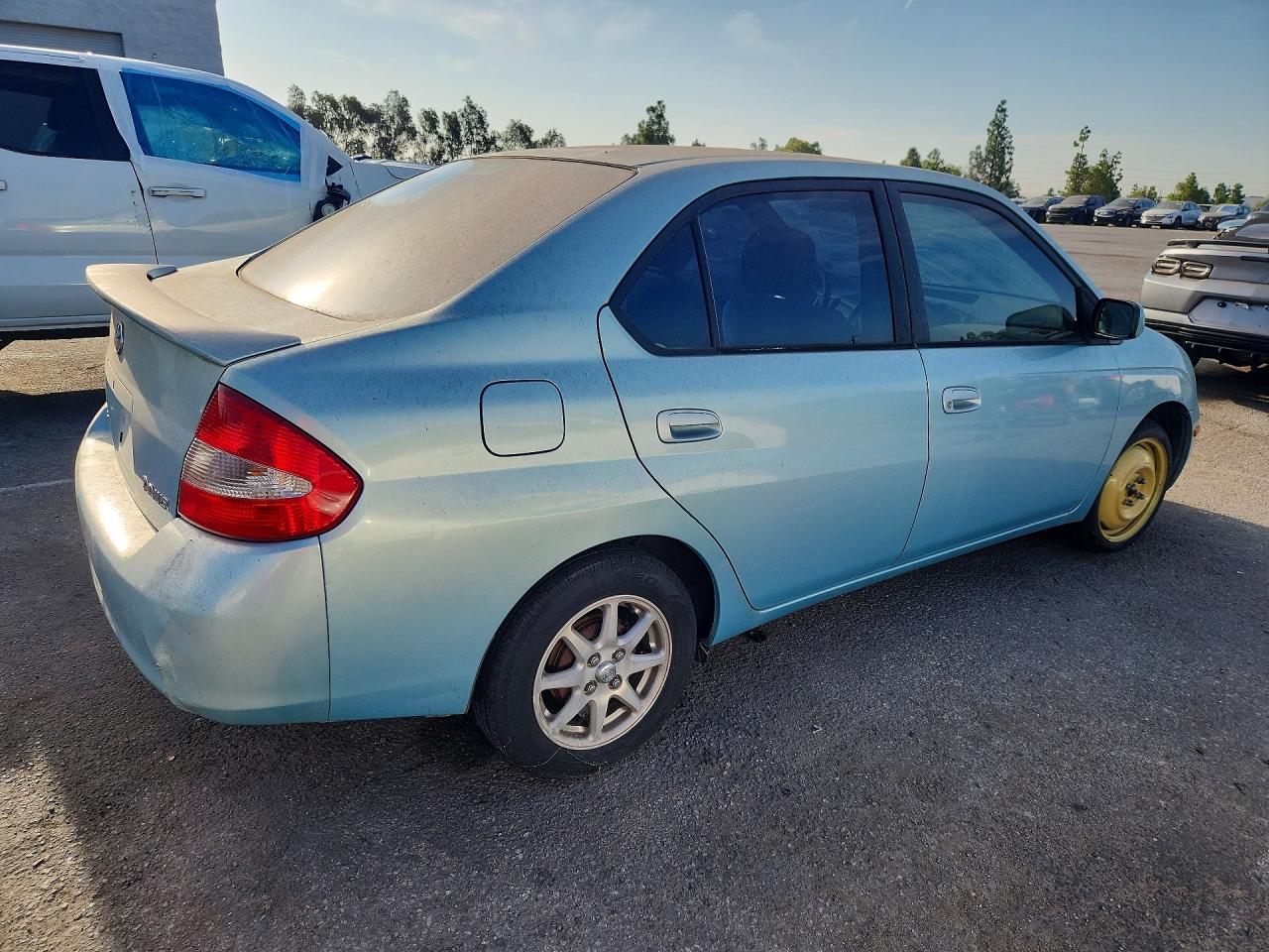 2001 Toyota Prius Base Blue vin: JT2BK12U710021530