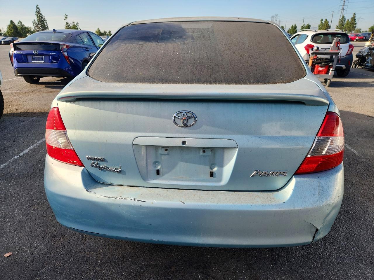 2001 Toyota Prius Base Blue vin: JT2BK12U710021530