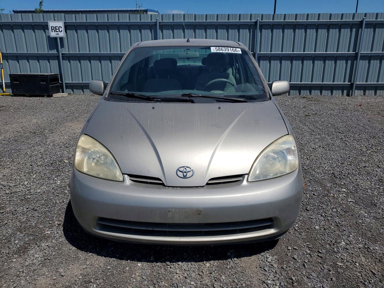 2002 Toyota Prius Base Silver vin: JT2BK12U720046297