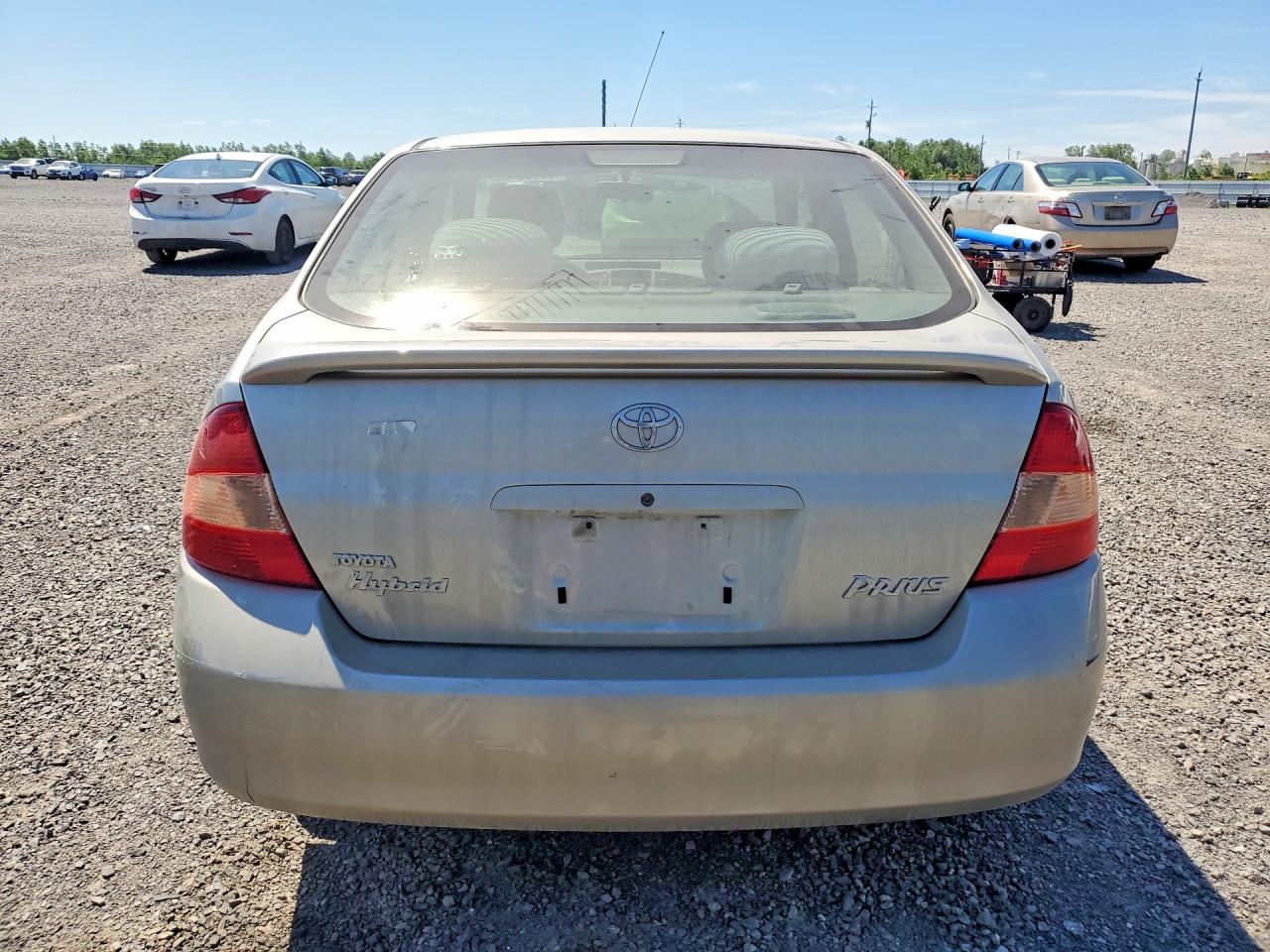 2002 Toyota Prius Base Silver vin: JT2BK12U720046297