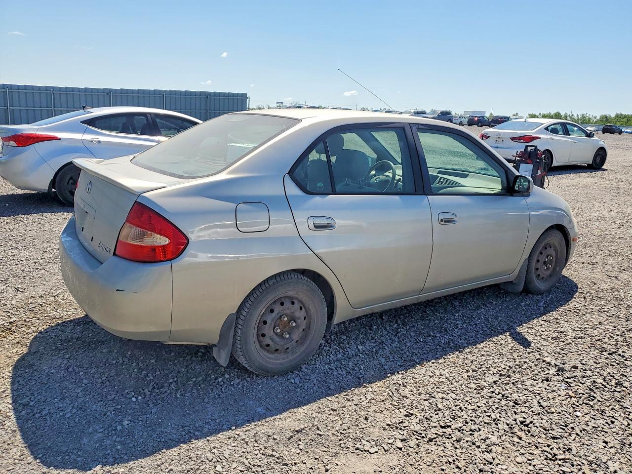 2002 Toyota Prius Base Silver vin: JT2BK12U720046297