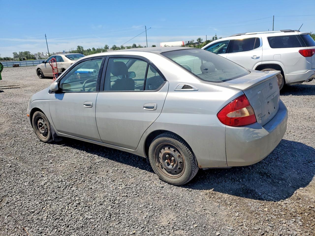 2002 Toyota Prius Base Silver vin: JT2BK12U720046297